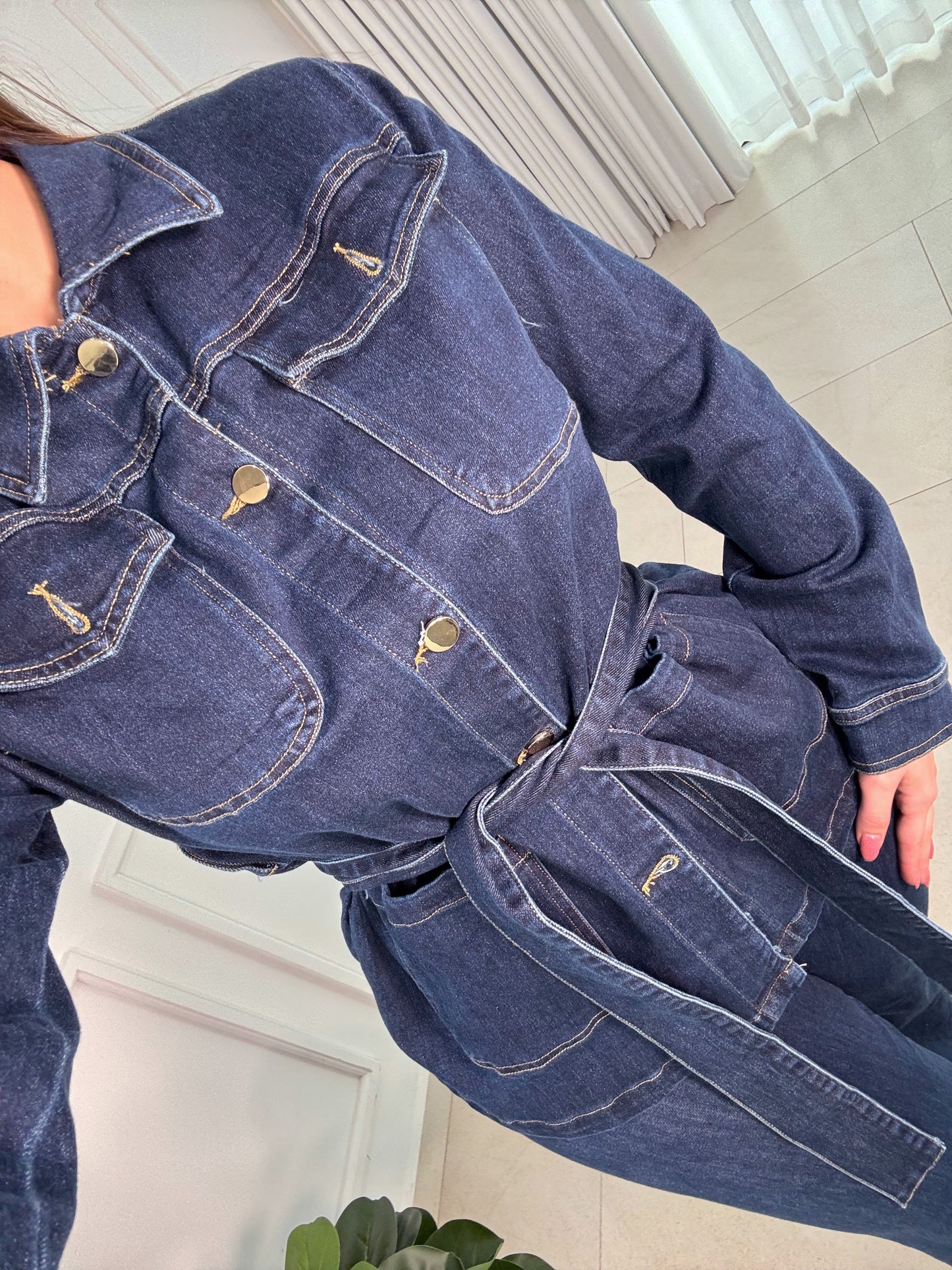 Chamarra Tied Denim