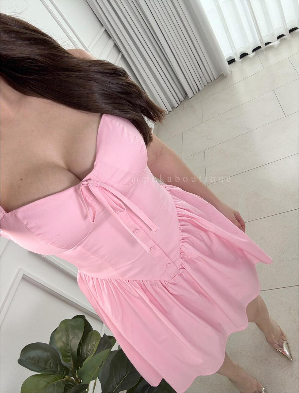 Vestido Prairie Pink