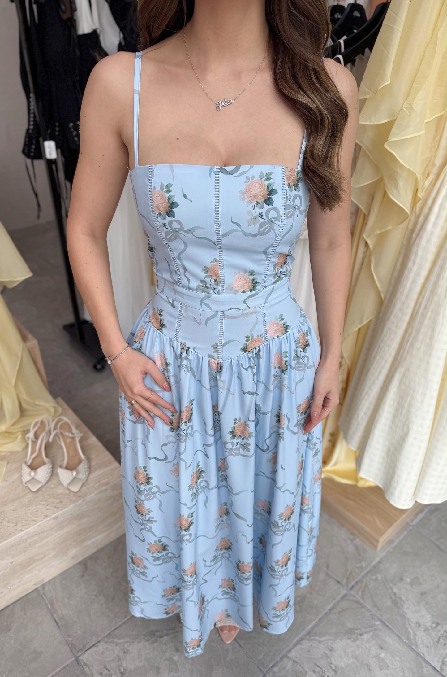 Vestido Eden Blue