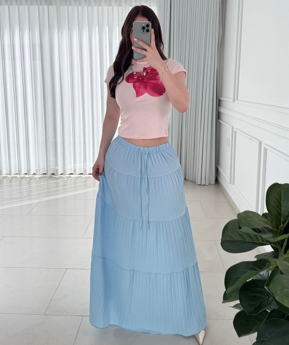 Falda Hana Blue