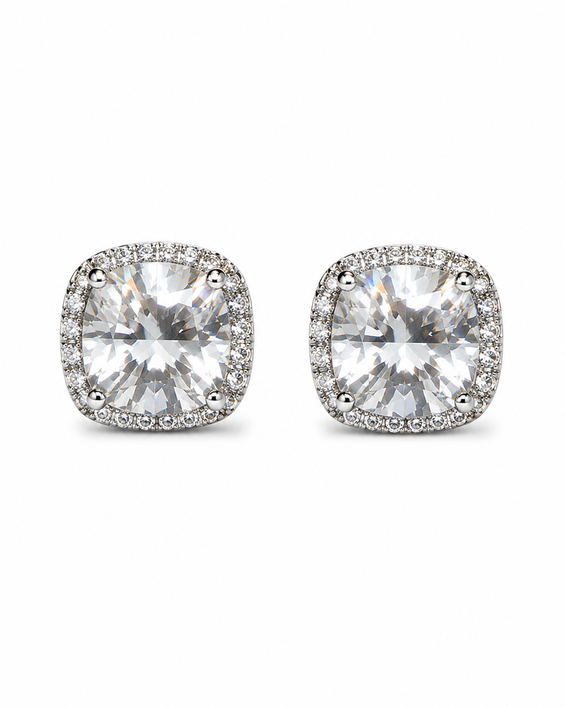Arracadas Silver Shine