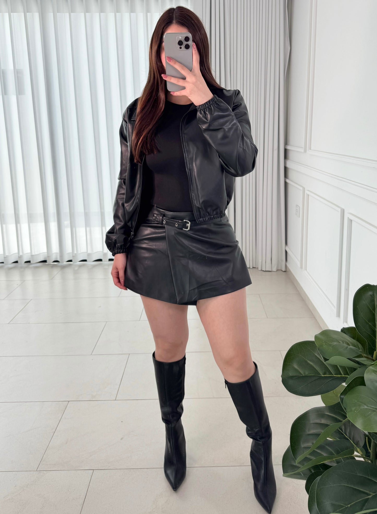Chamarra Bomber Black