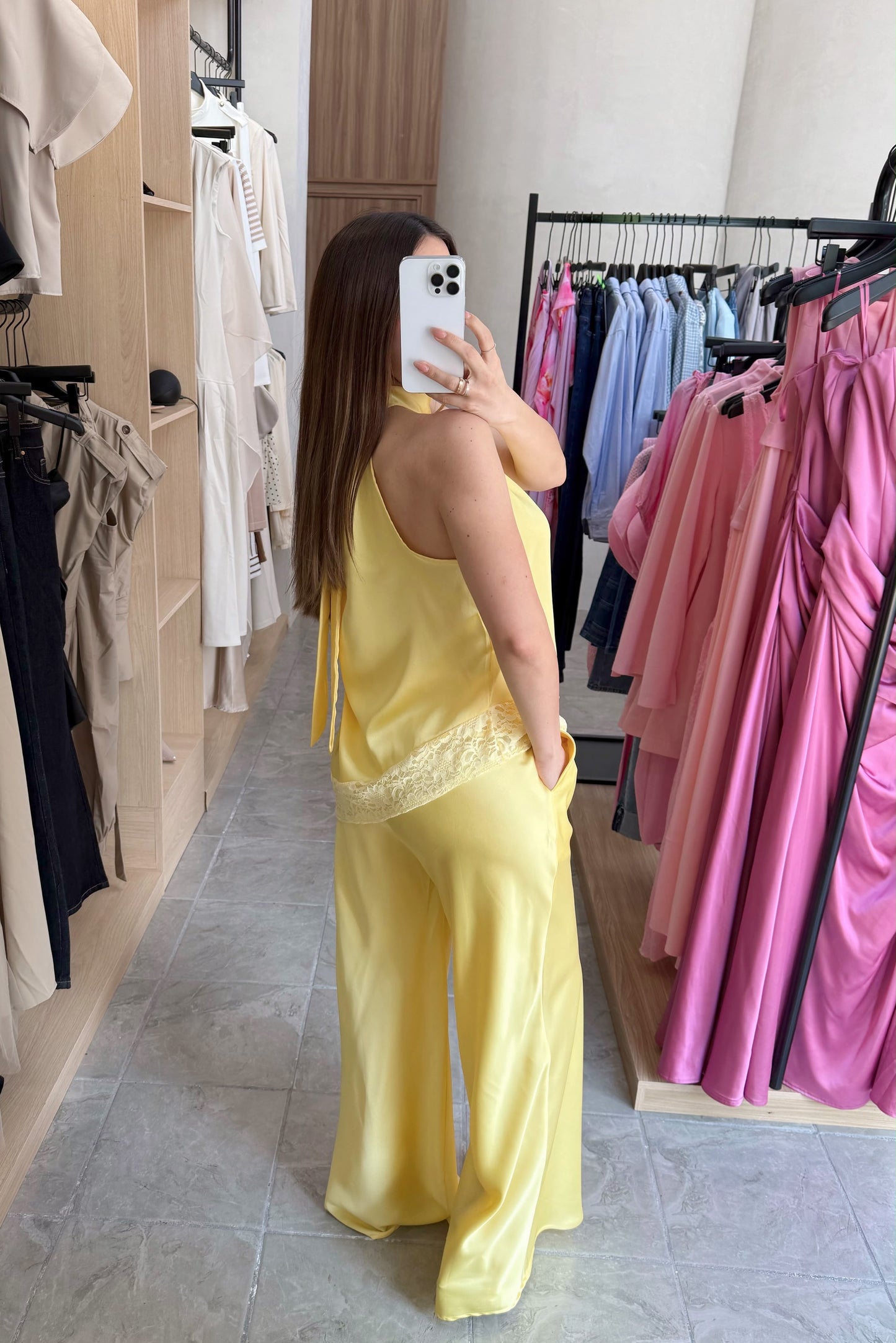 Conjunto Lace Yellow