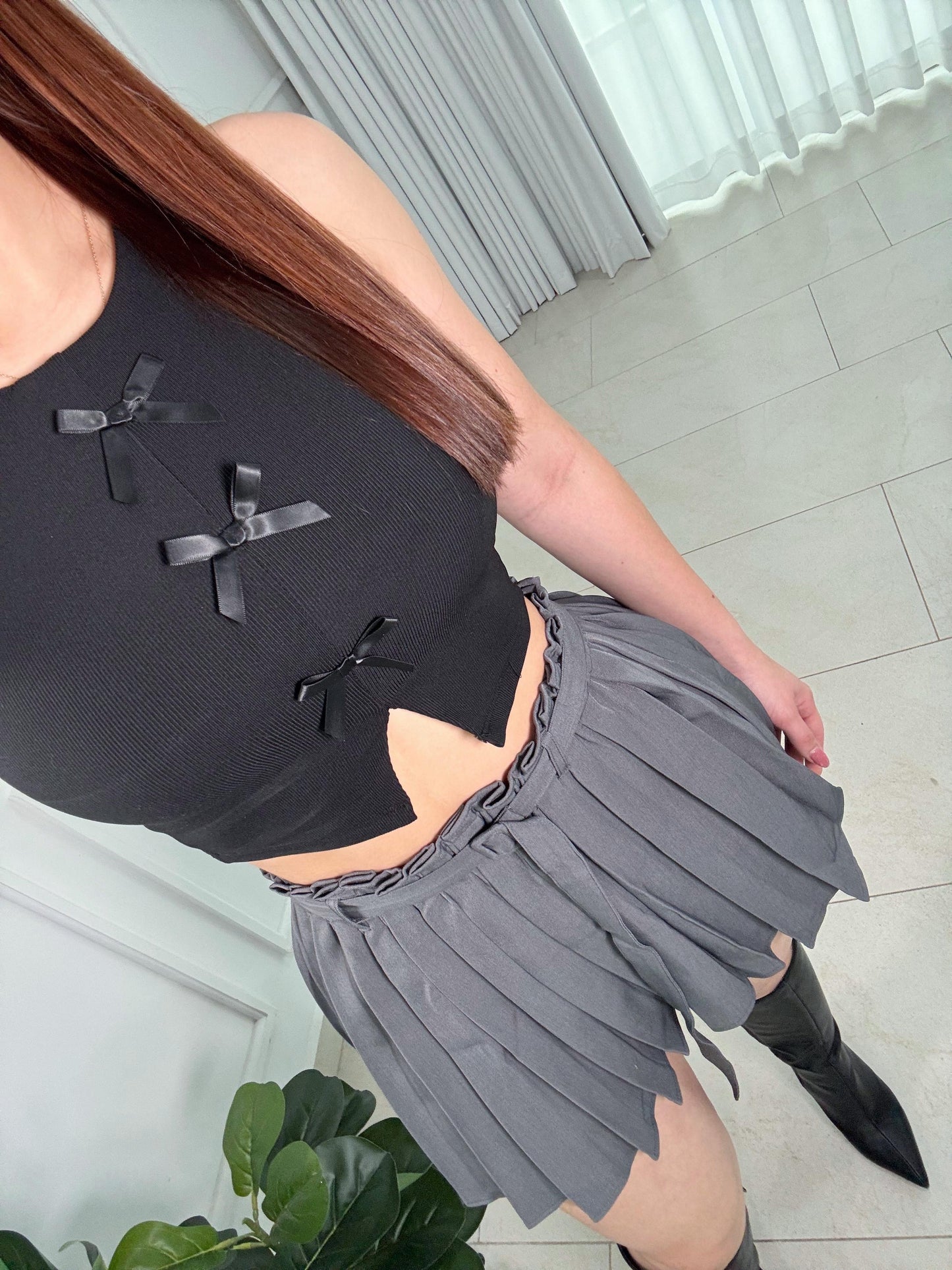 Top Ribbon Black