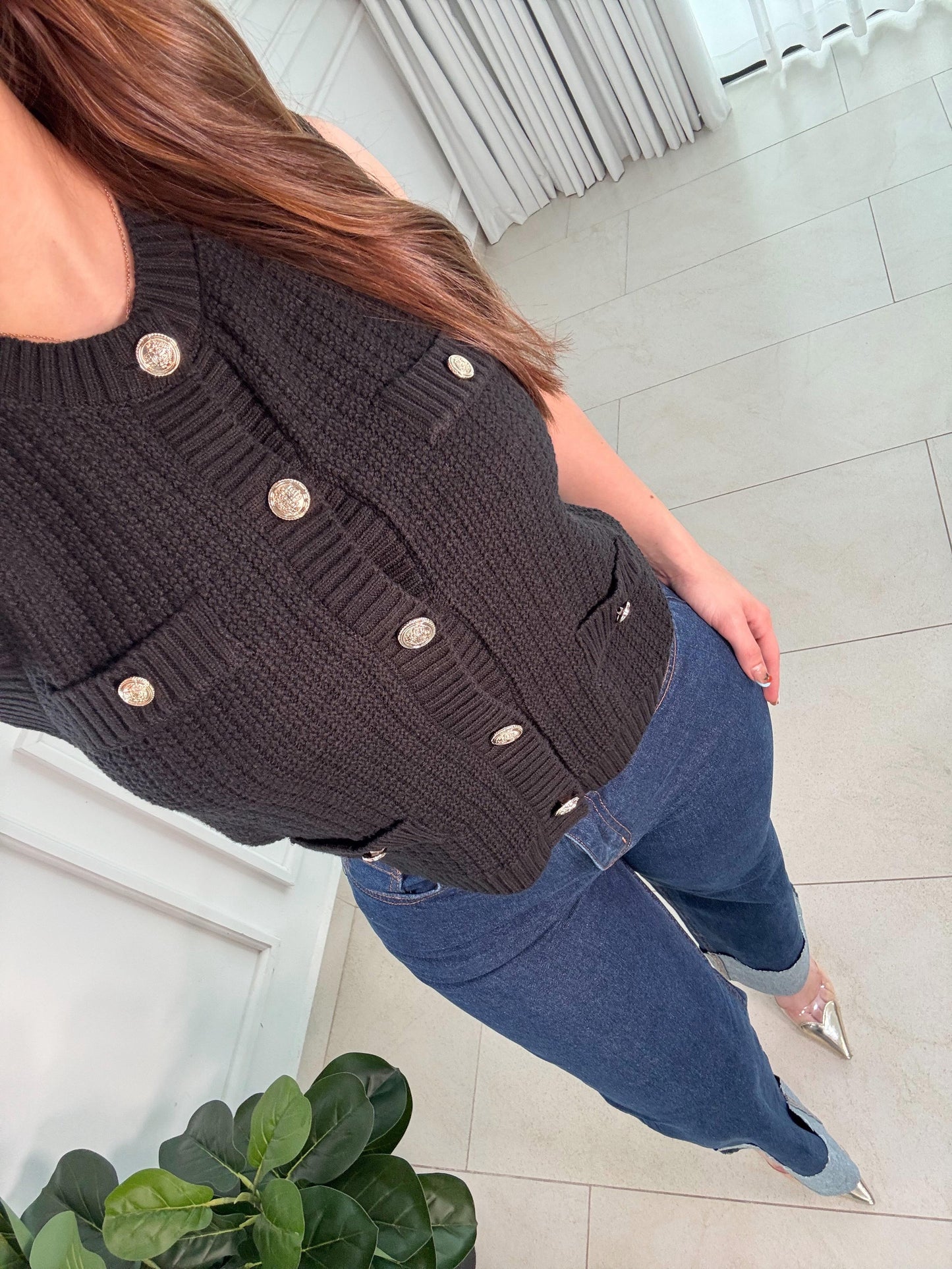 Blusa Retro Black