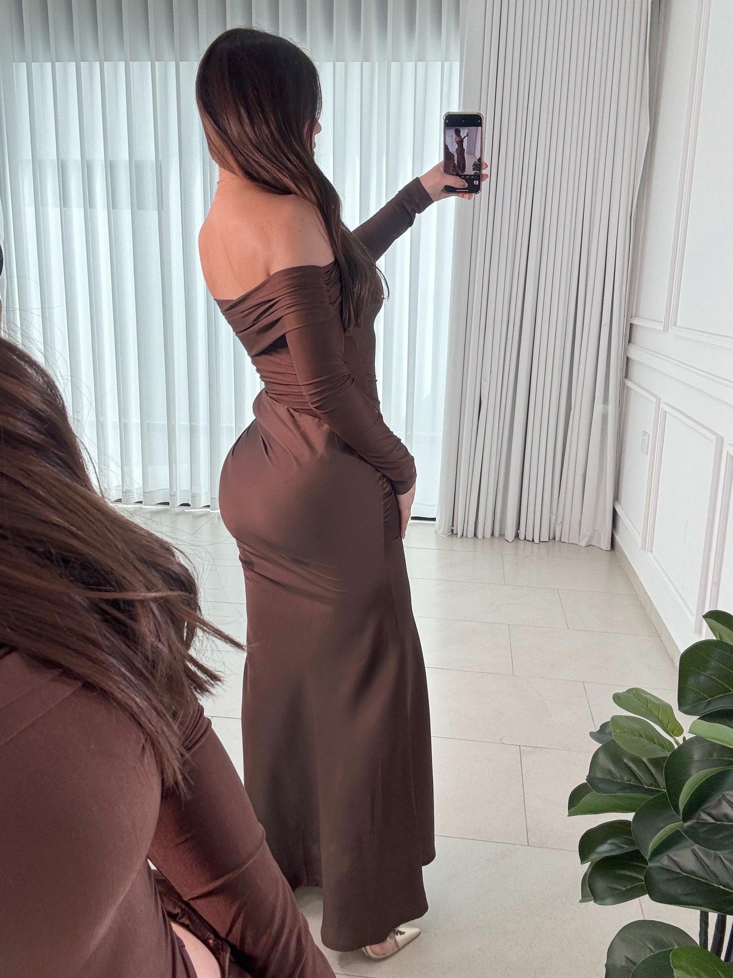 Vestido Shadow Brown