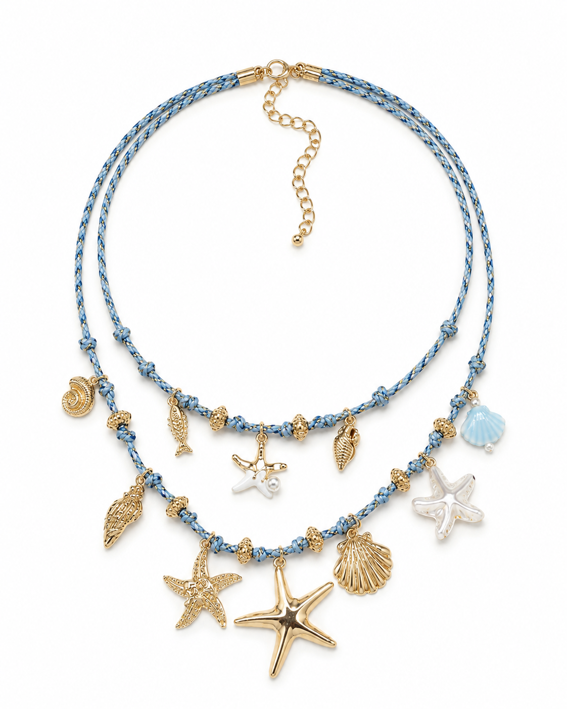Collar Charms Blue