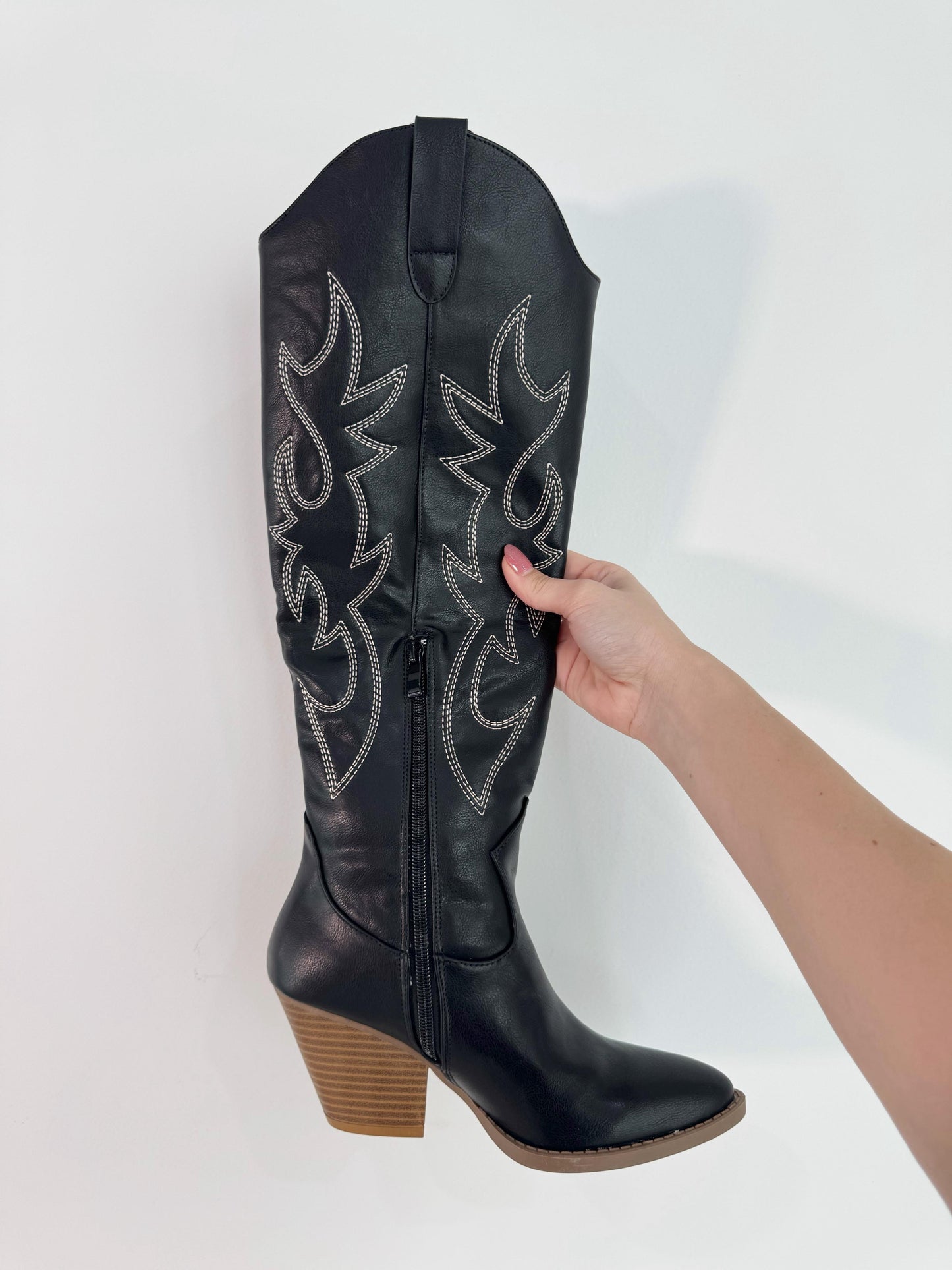 Botas Cowboy Black