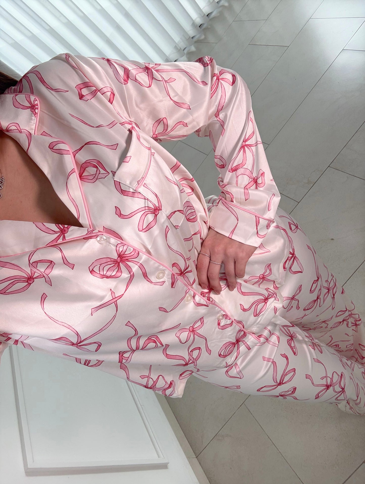 Pijama Galentines White