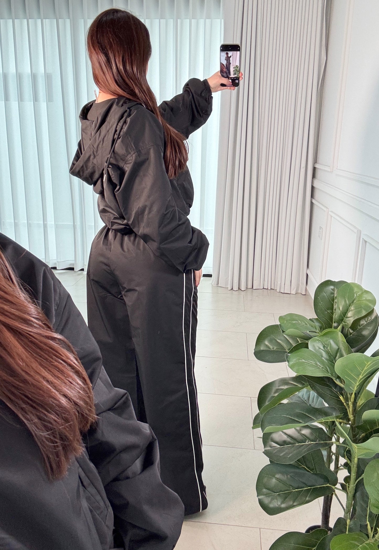 Conjunto Windbreaker Black