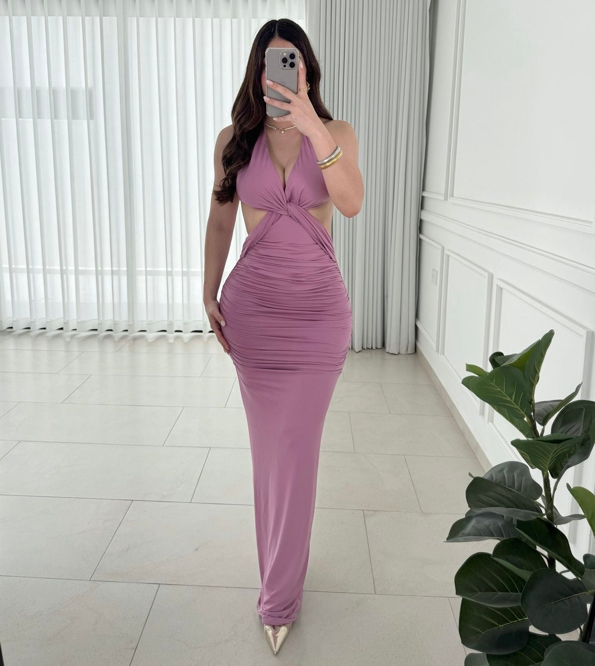 Vestido Siren Purple