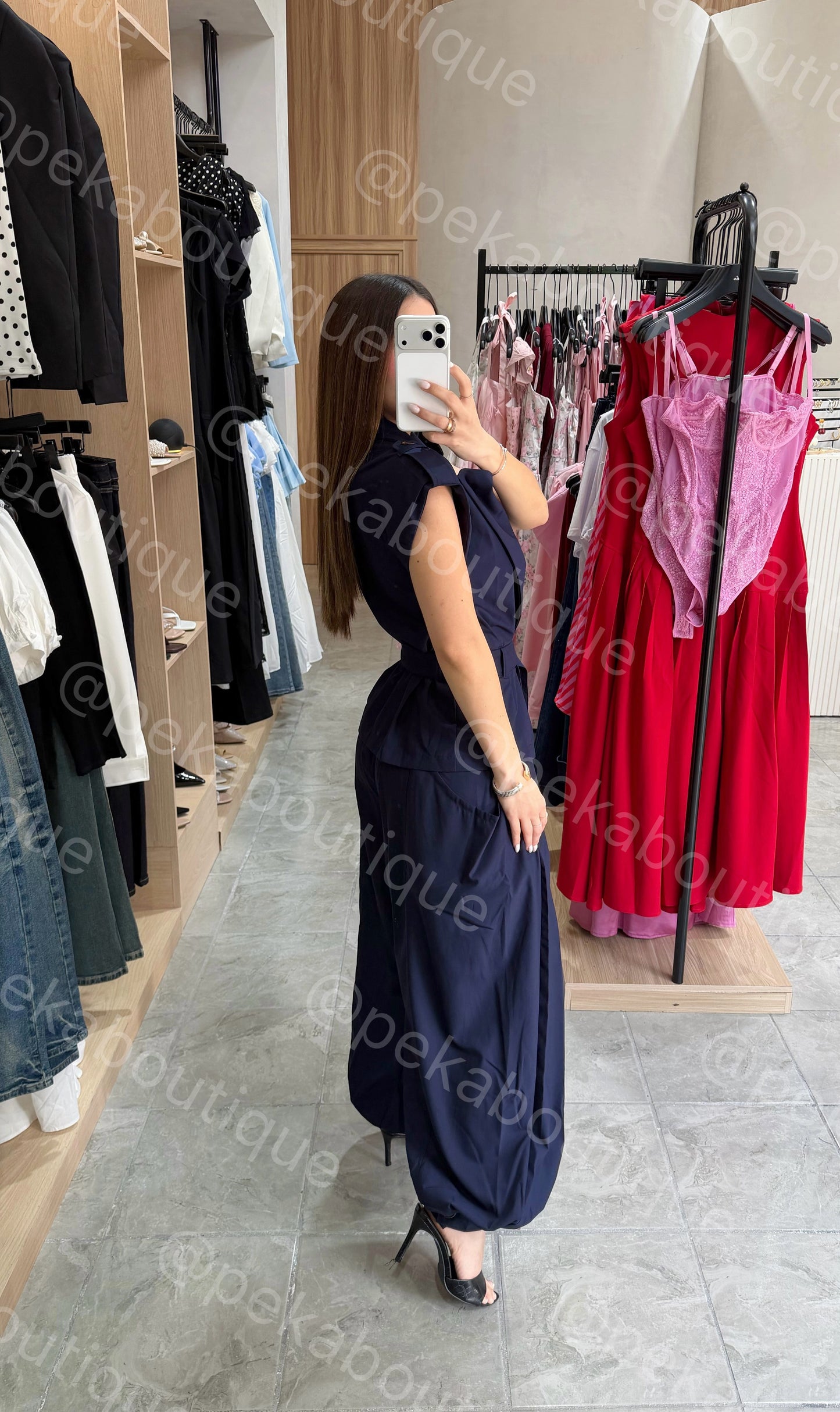 Conjunto Safari Navy