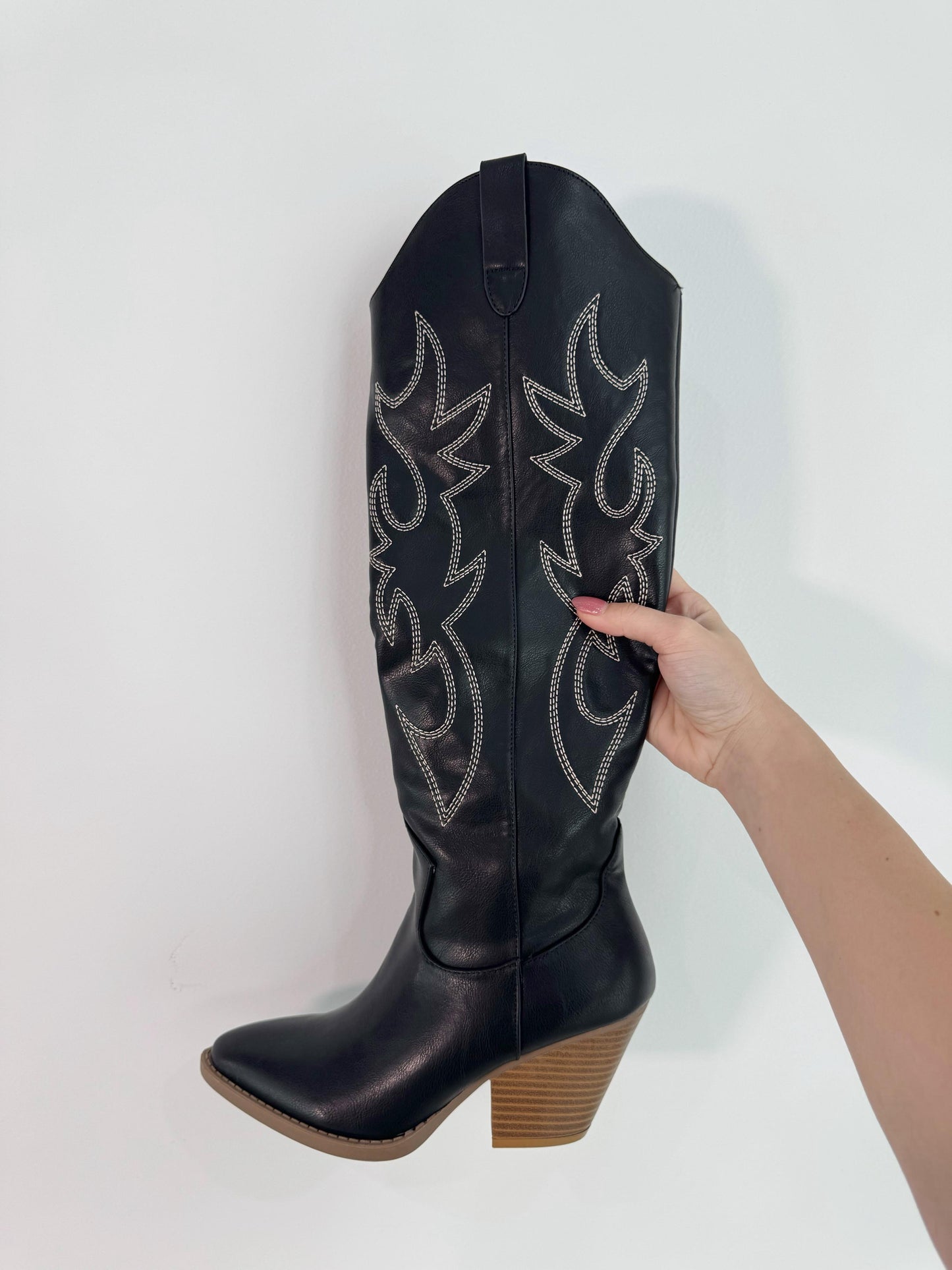 Botas Cowboy Black