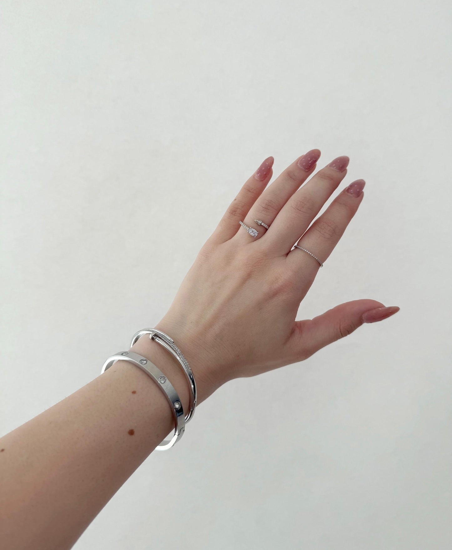 Brazalete Diamond Silver
