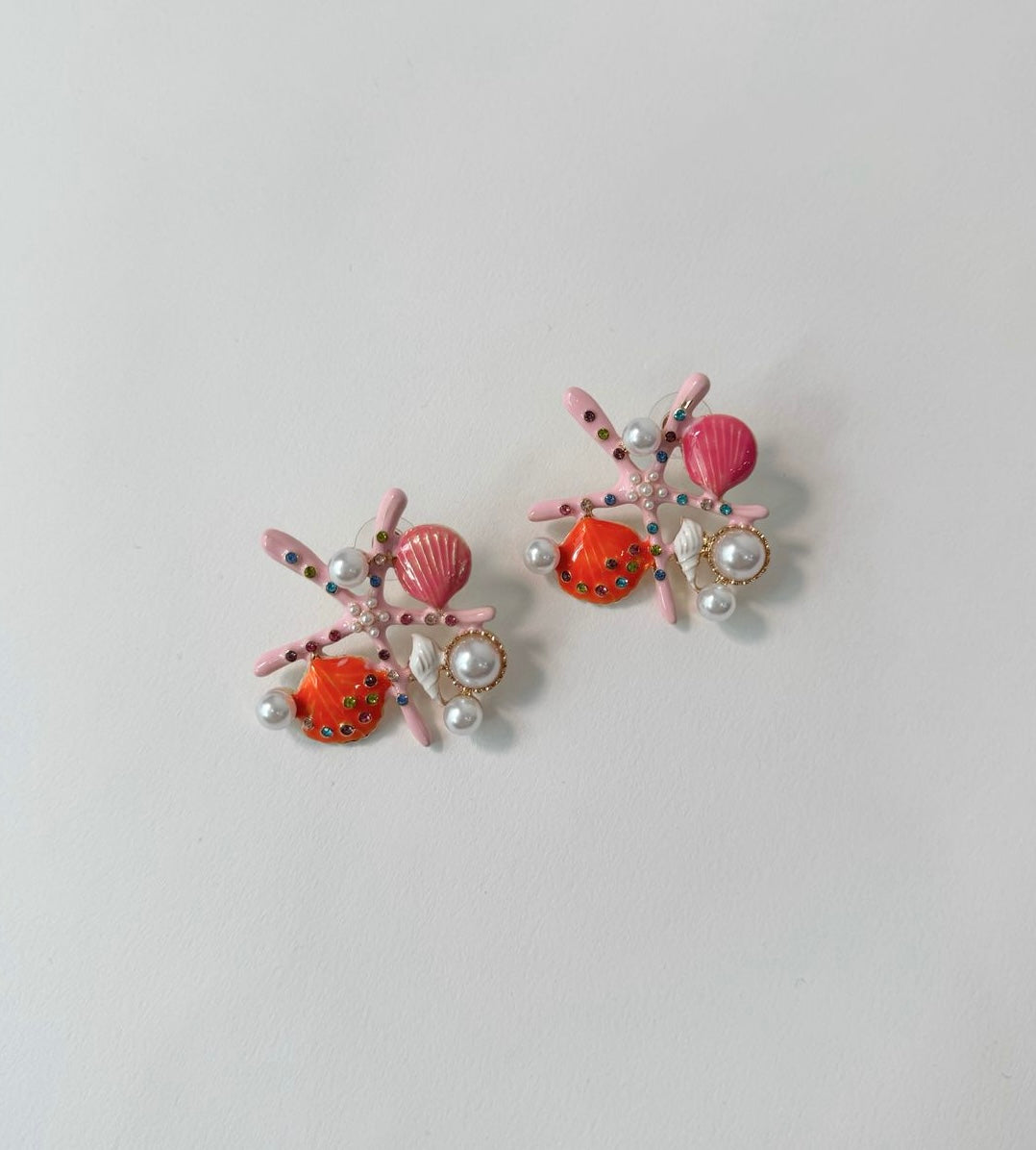 Aretes Pink Star