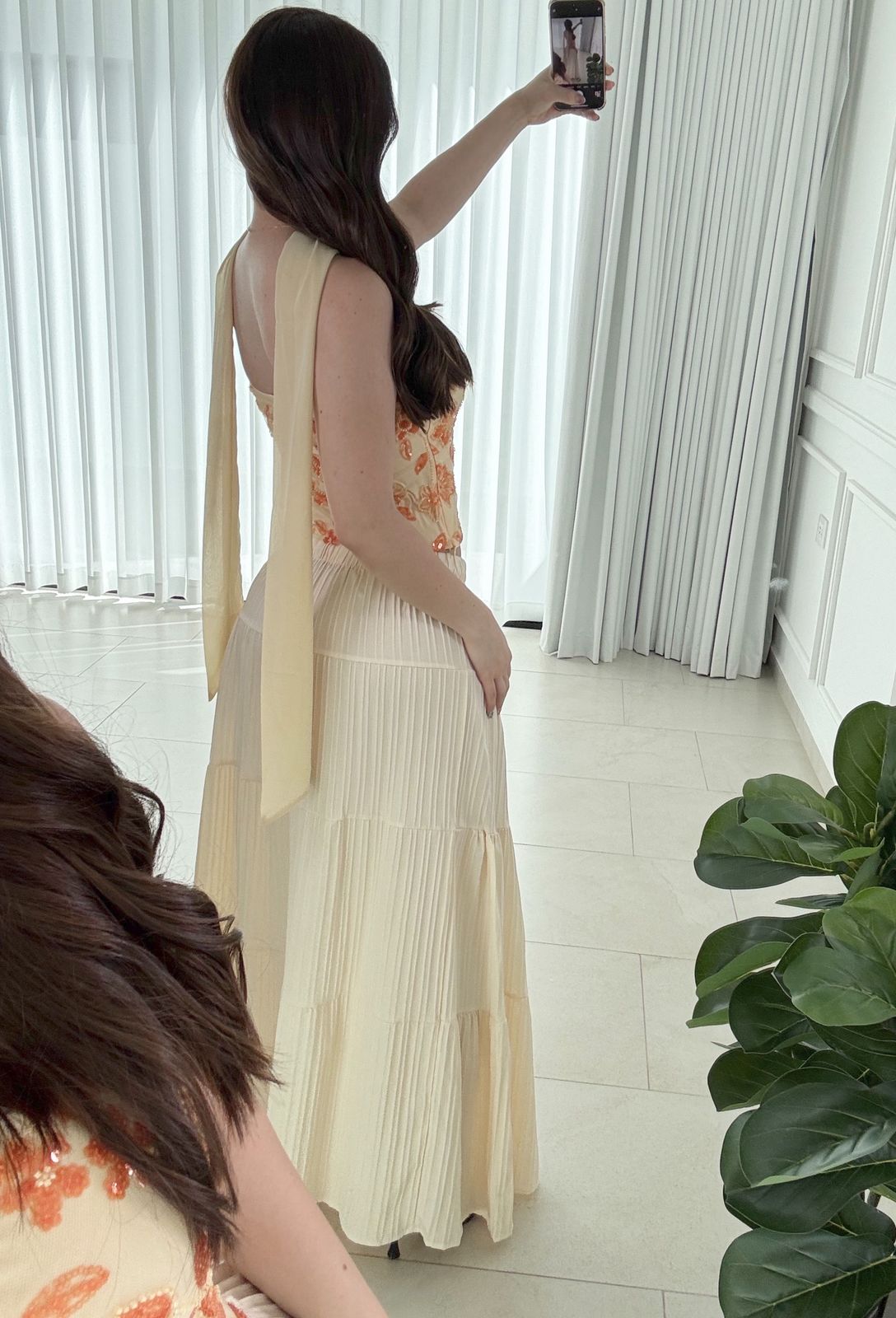Falda Hana Ivory