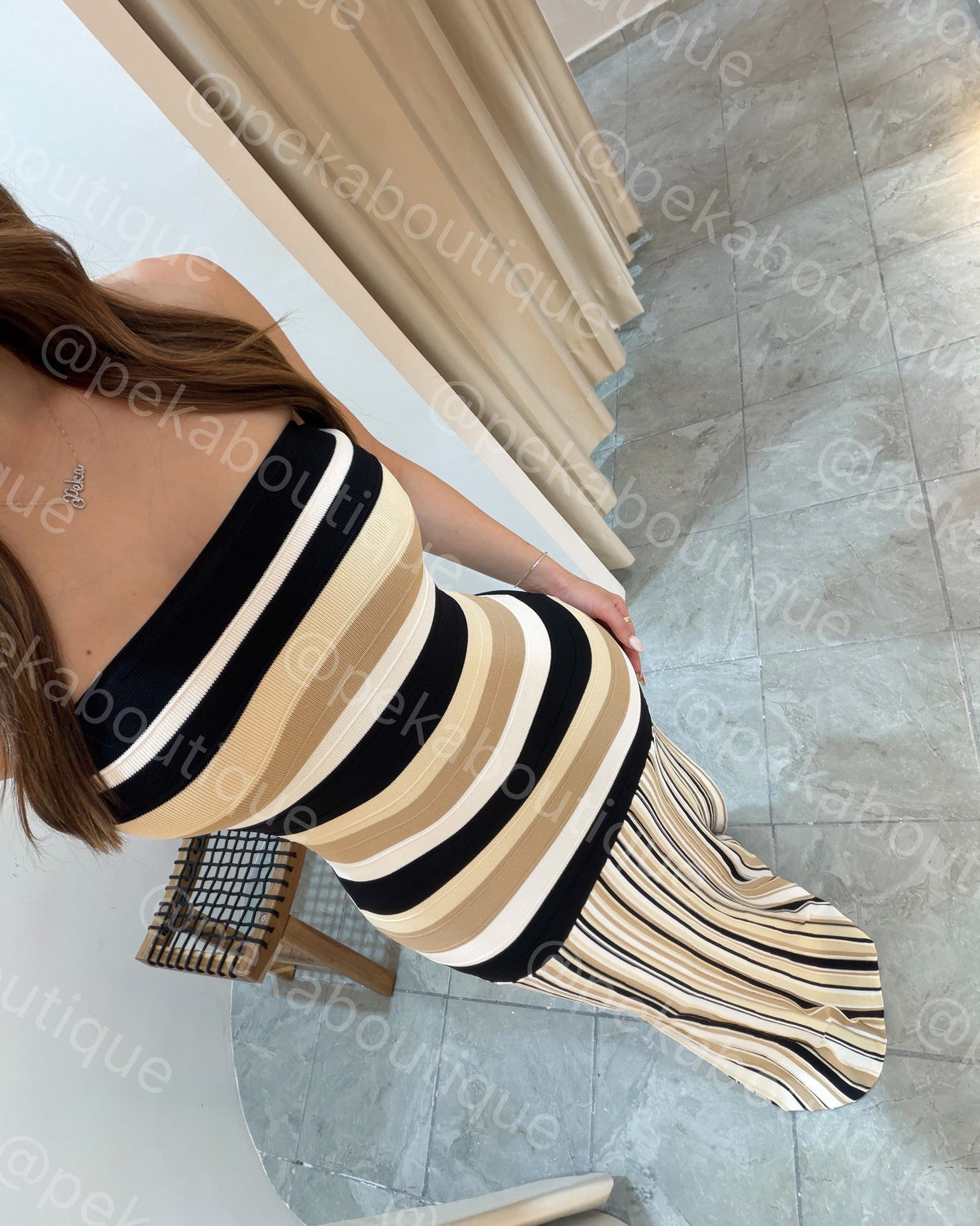 Vestido Linnette Cream