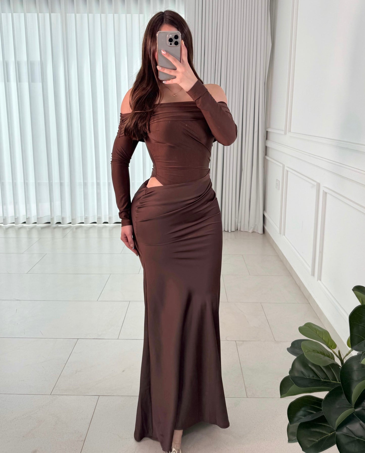 Vestido Shadow Brown