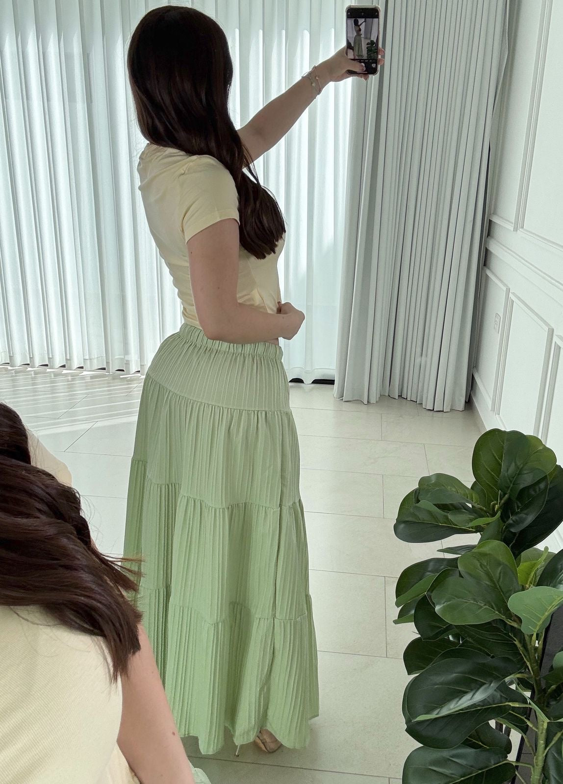 Falda Hana Green