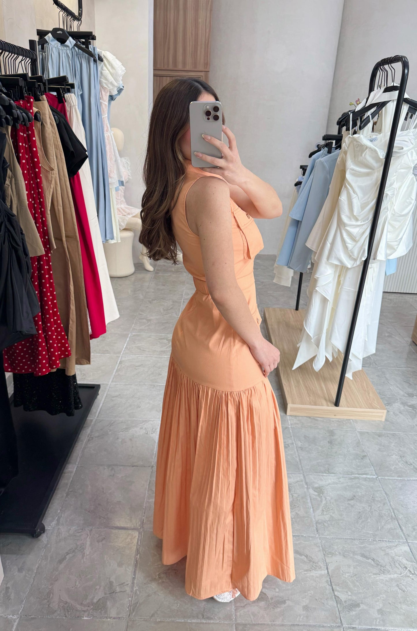 Vestido Safari Orange