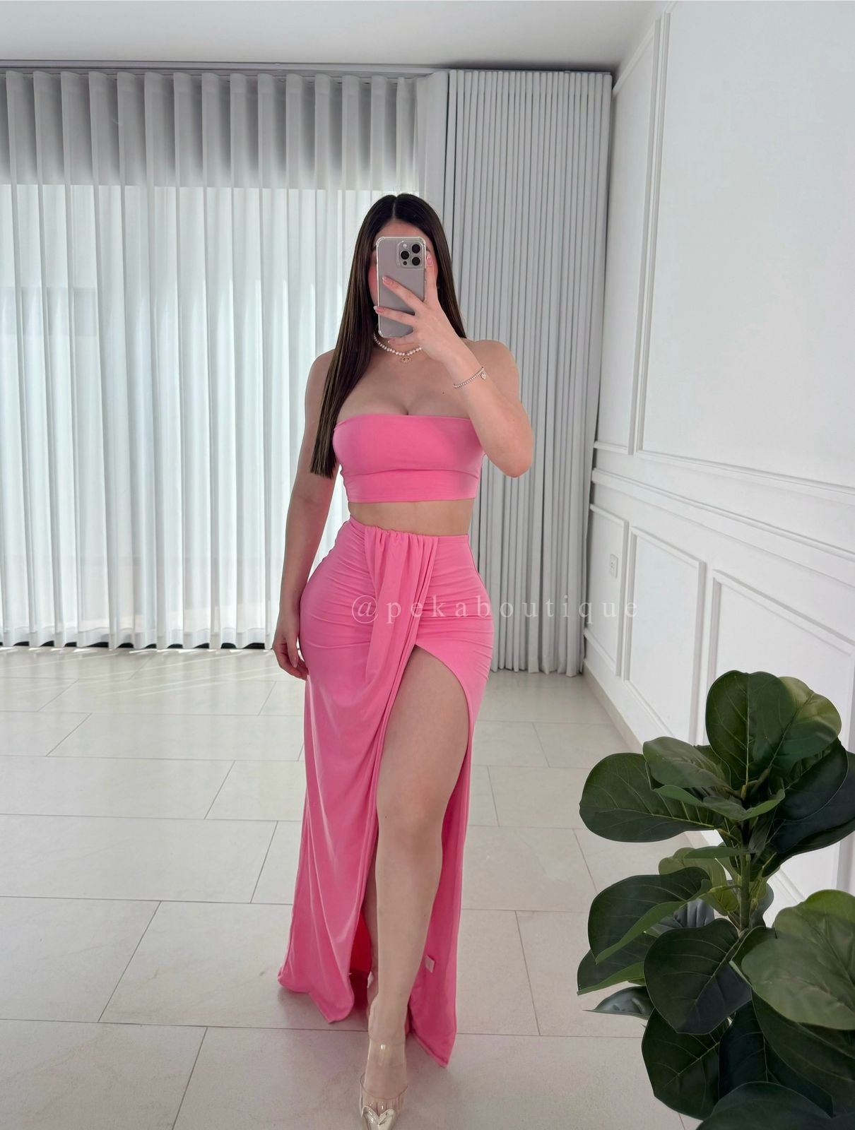 Conjunto Drape Pink