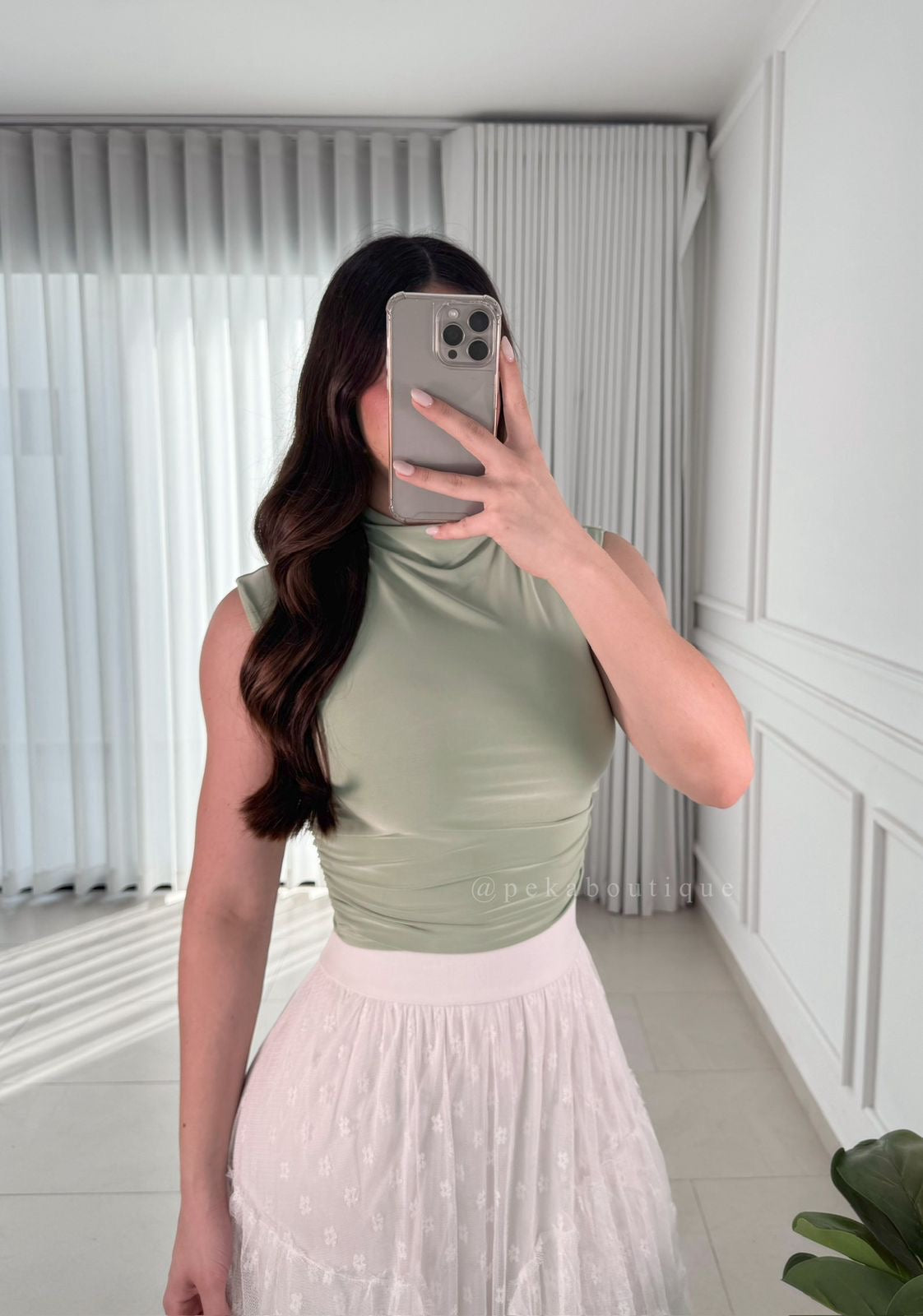 Blusa Ocean Green