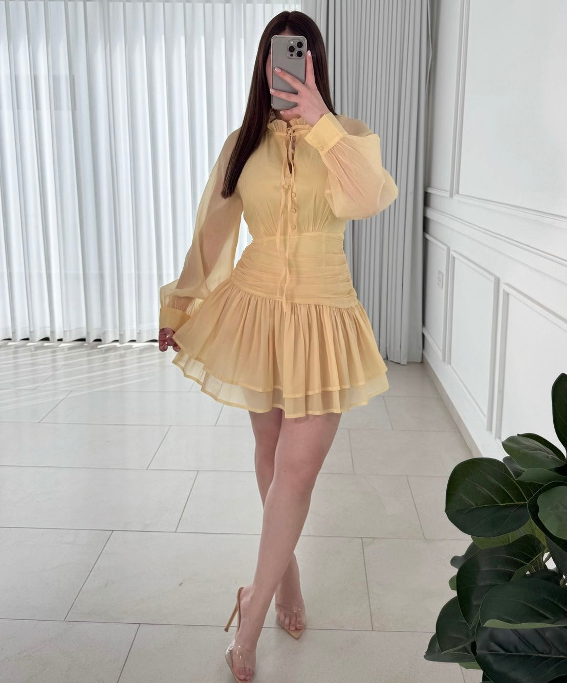 Vestido Marfil Yellow