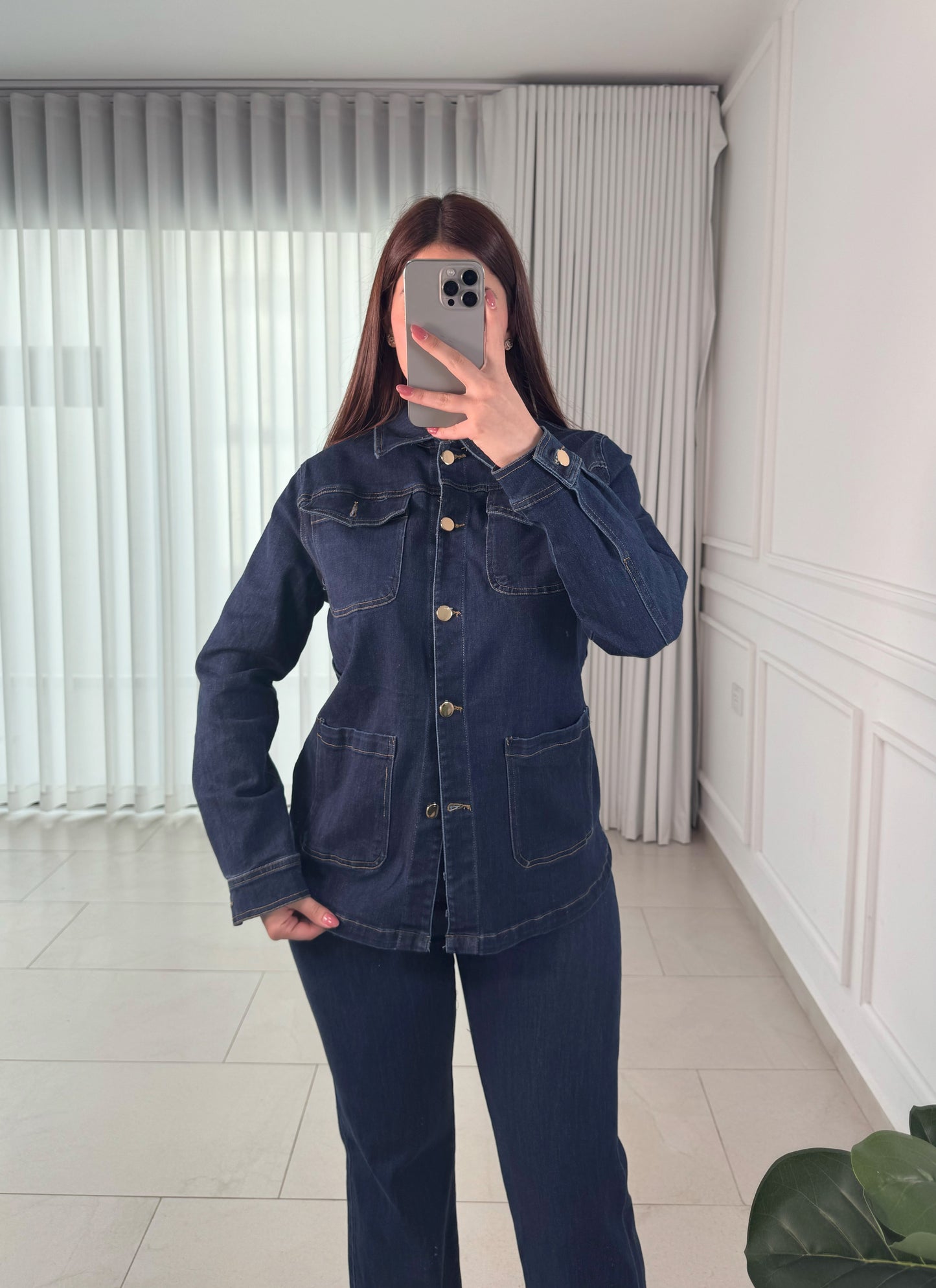 Chamarra Tied Denim