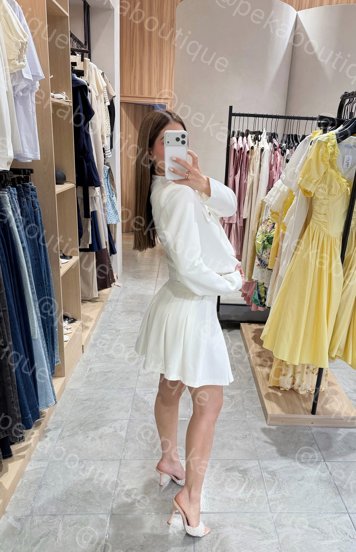 Conjunto Refined White