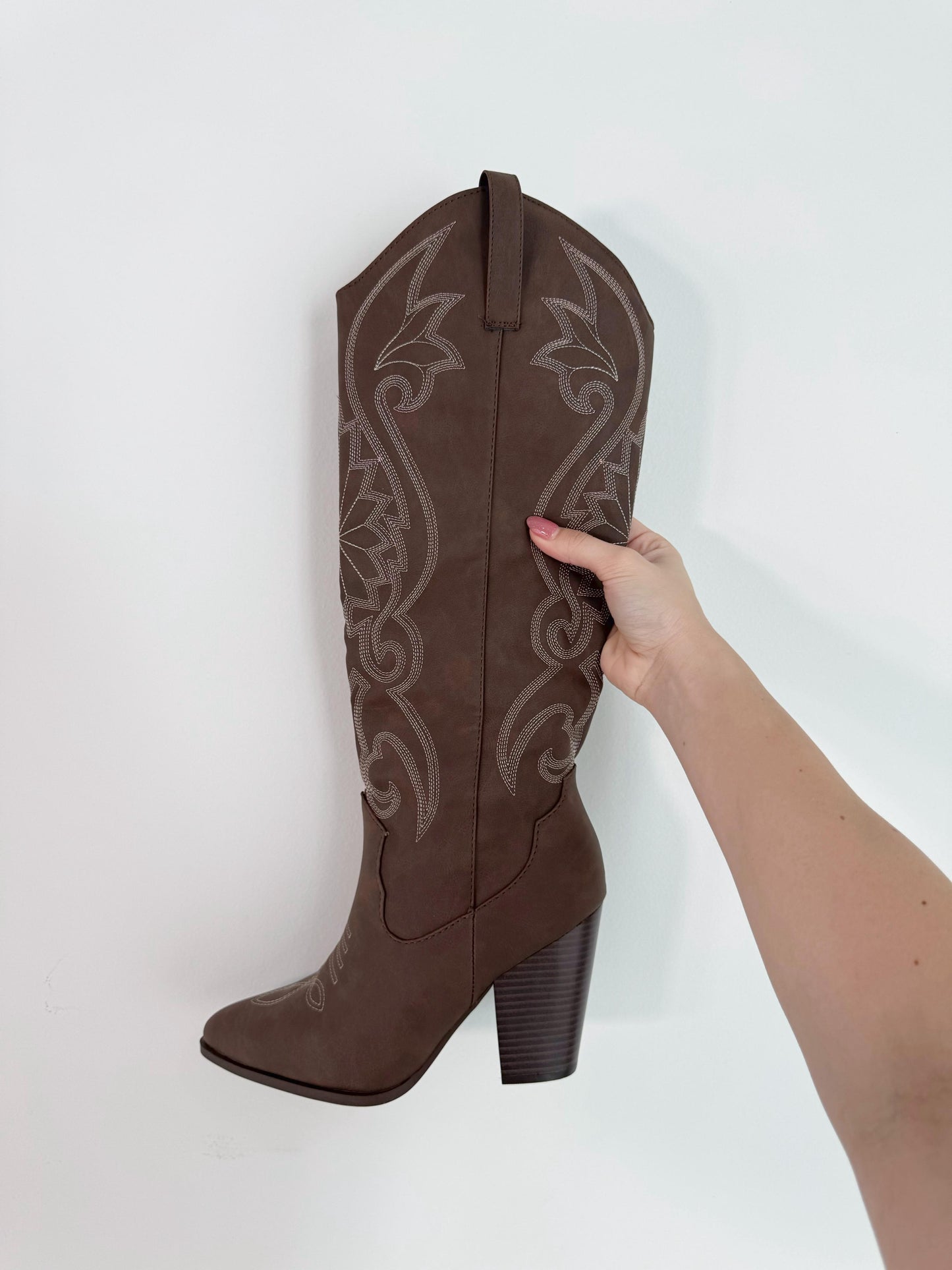 Botas Cowboy Brown