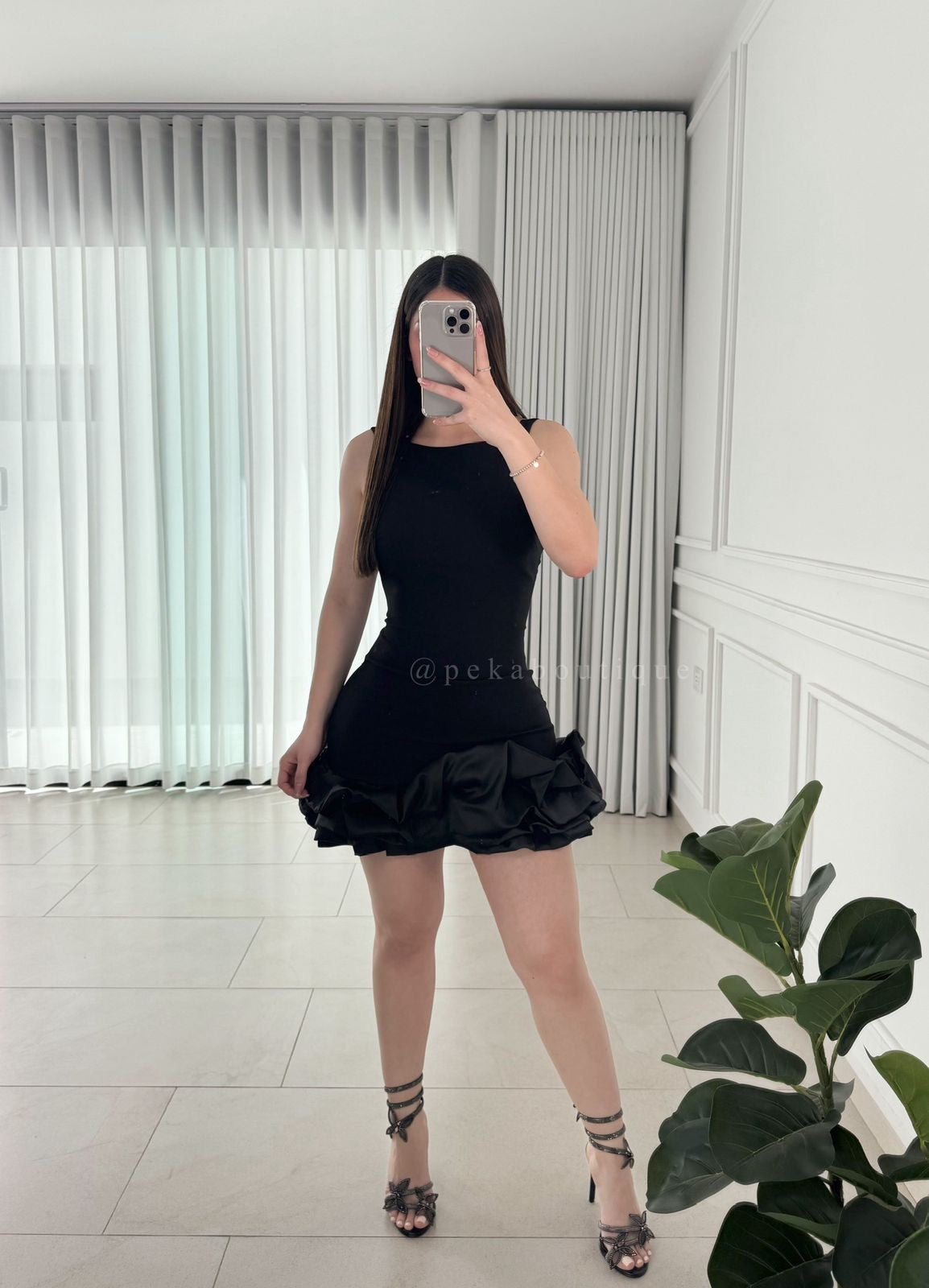 Vestido Cheek Black