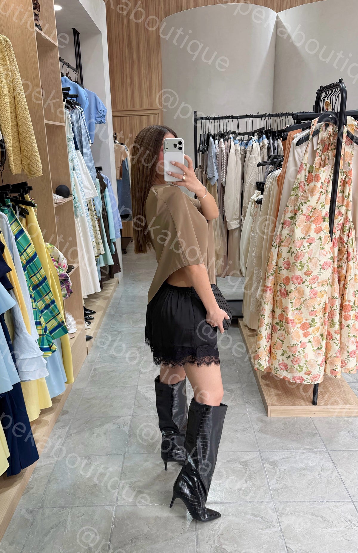 Blusa Cape Moka