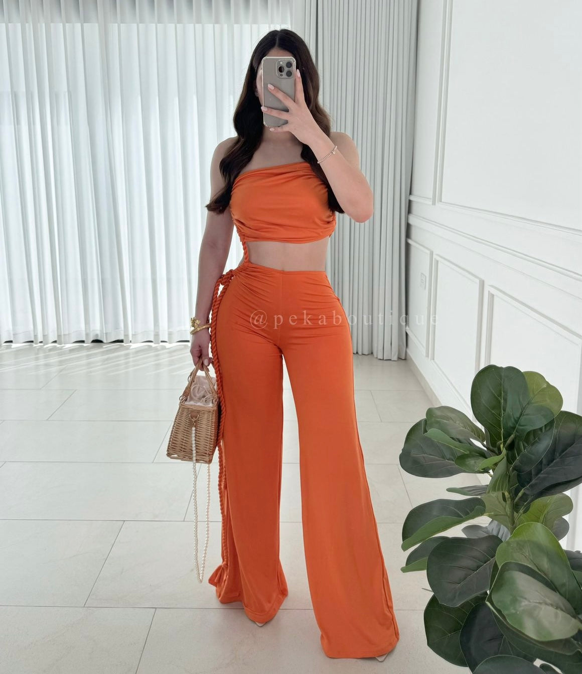 Jumpsuit Goddess Orange