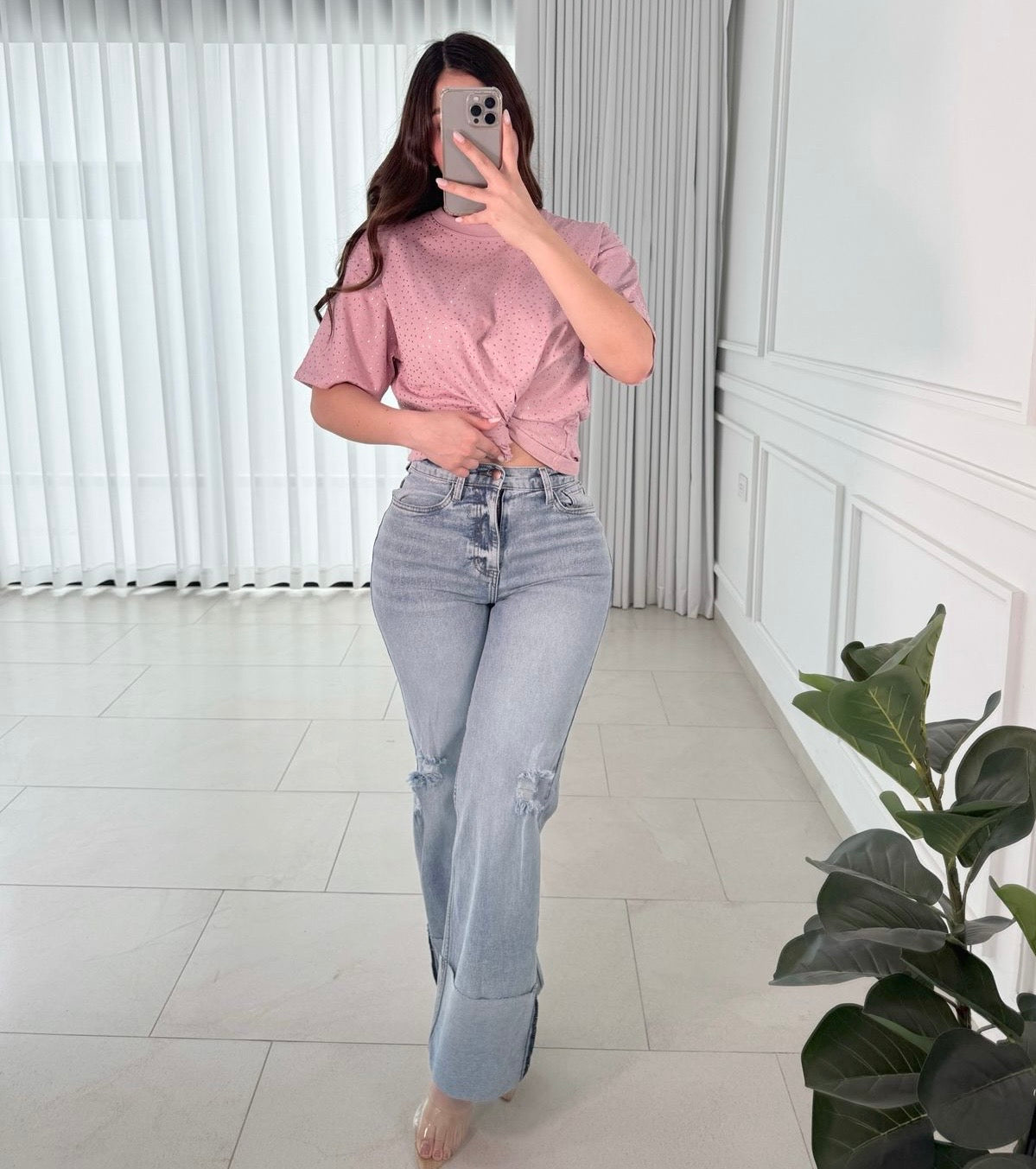Pantalón Retro Ripped