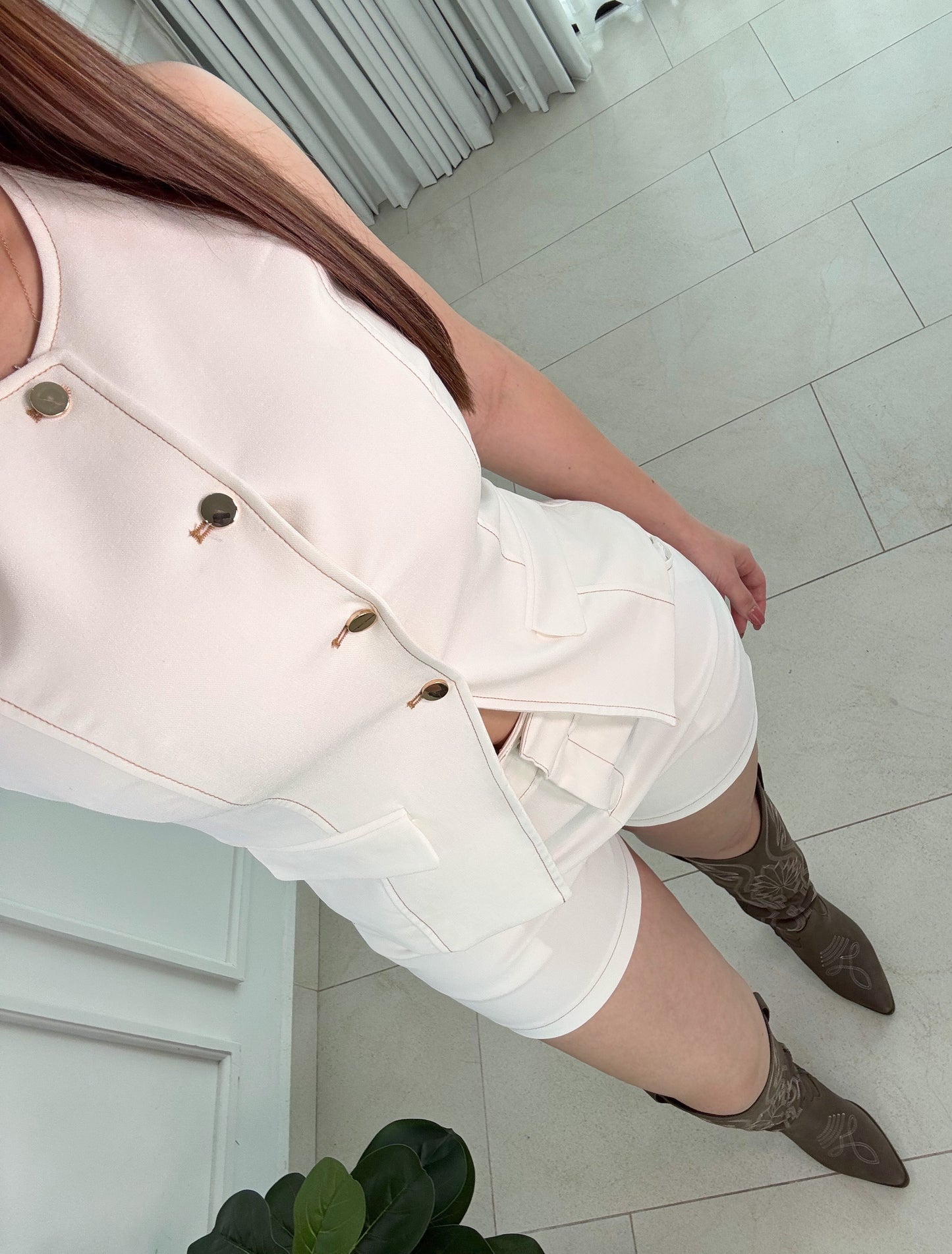 Conjunto Vesty White