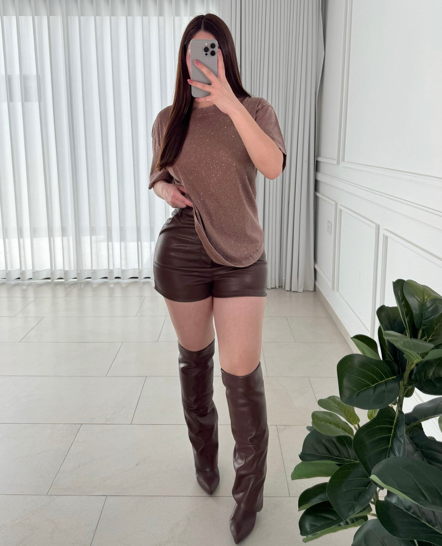 Blusa Diamond Moka