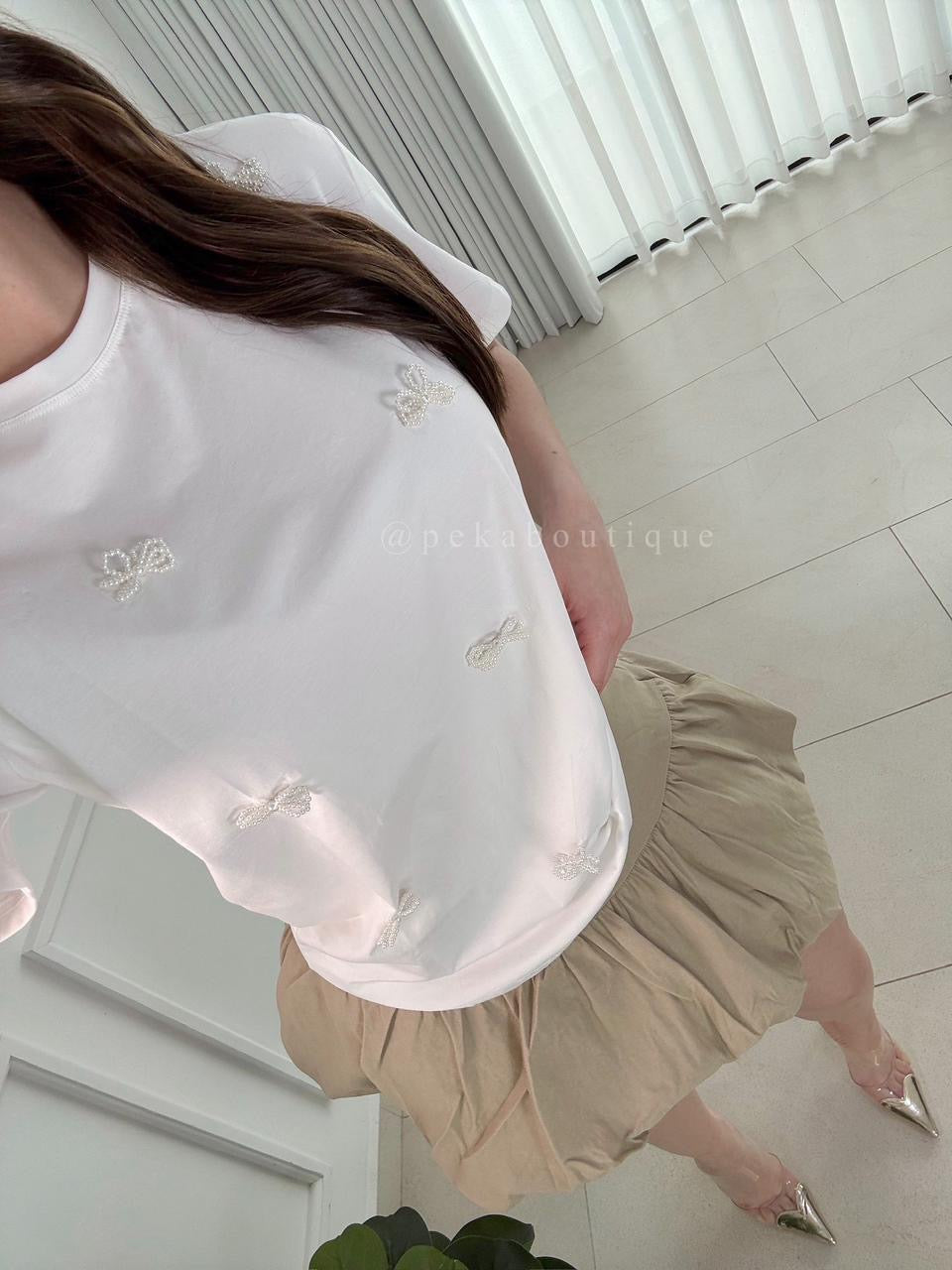 Blusa Pearl White
