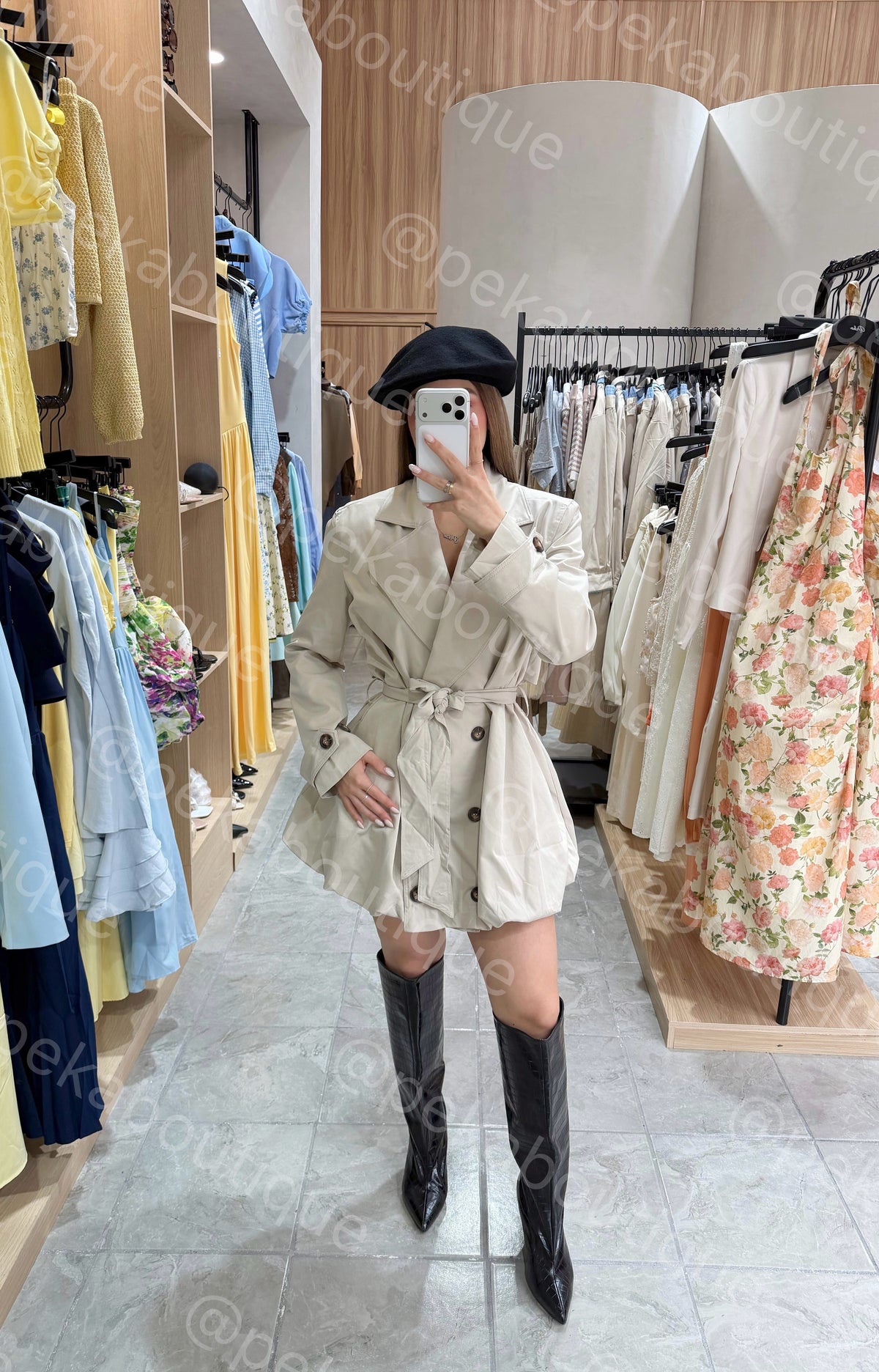Vestido Trench