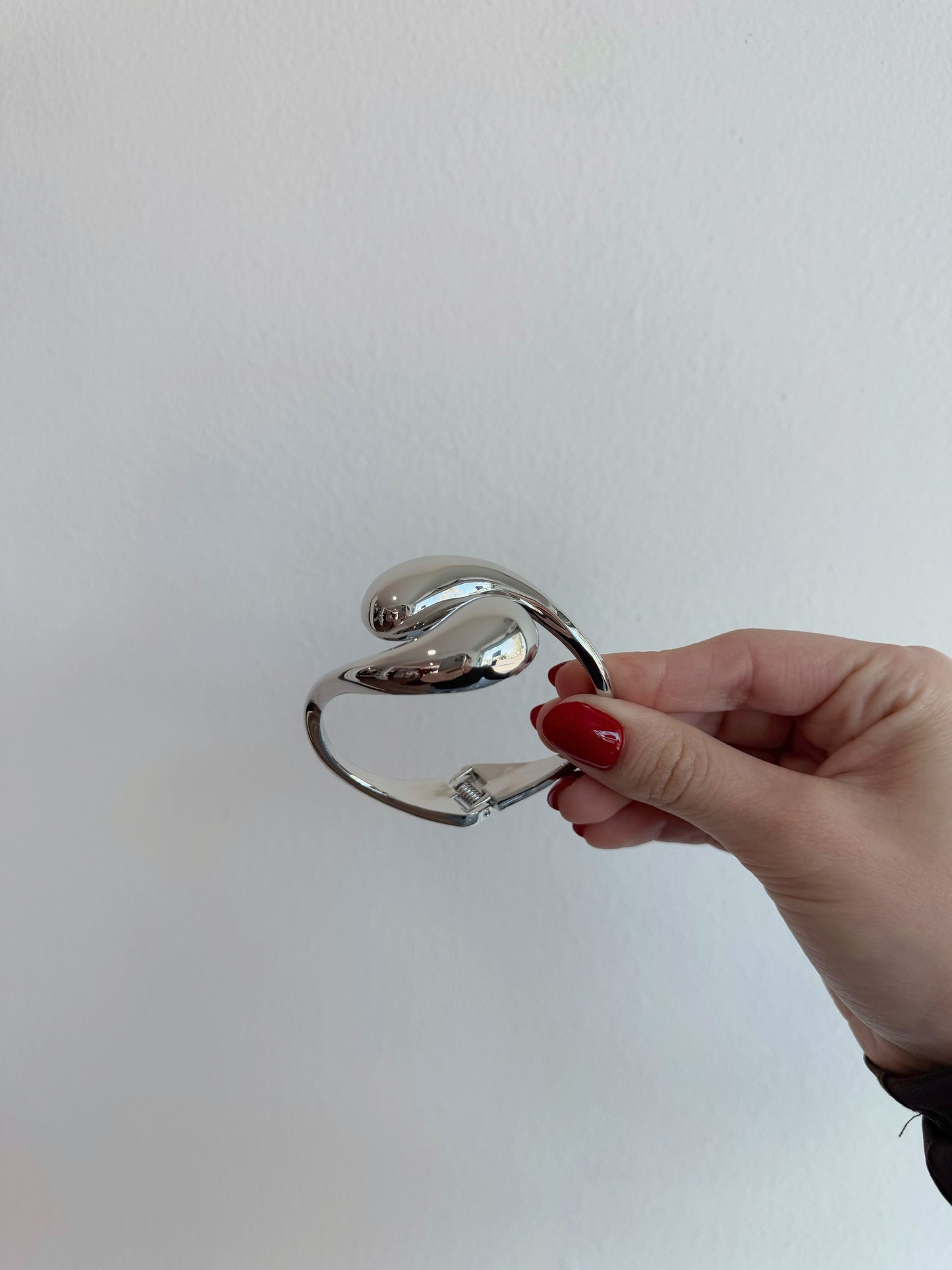 Brazalete Bottega Silver