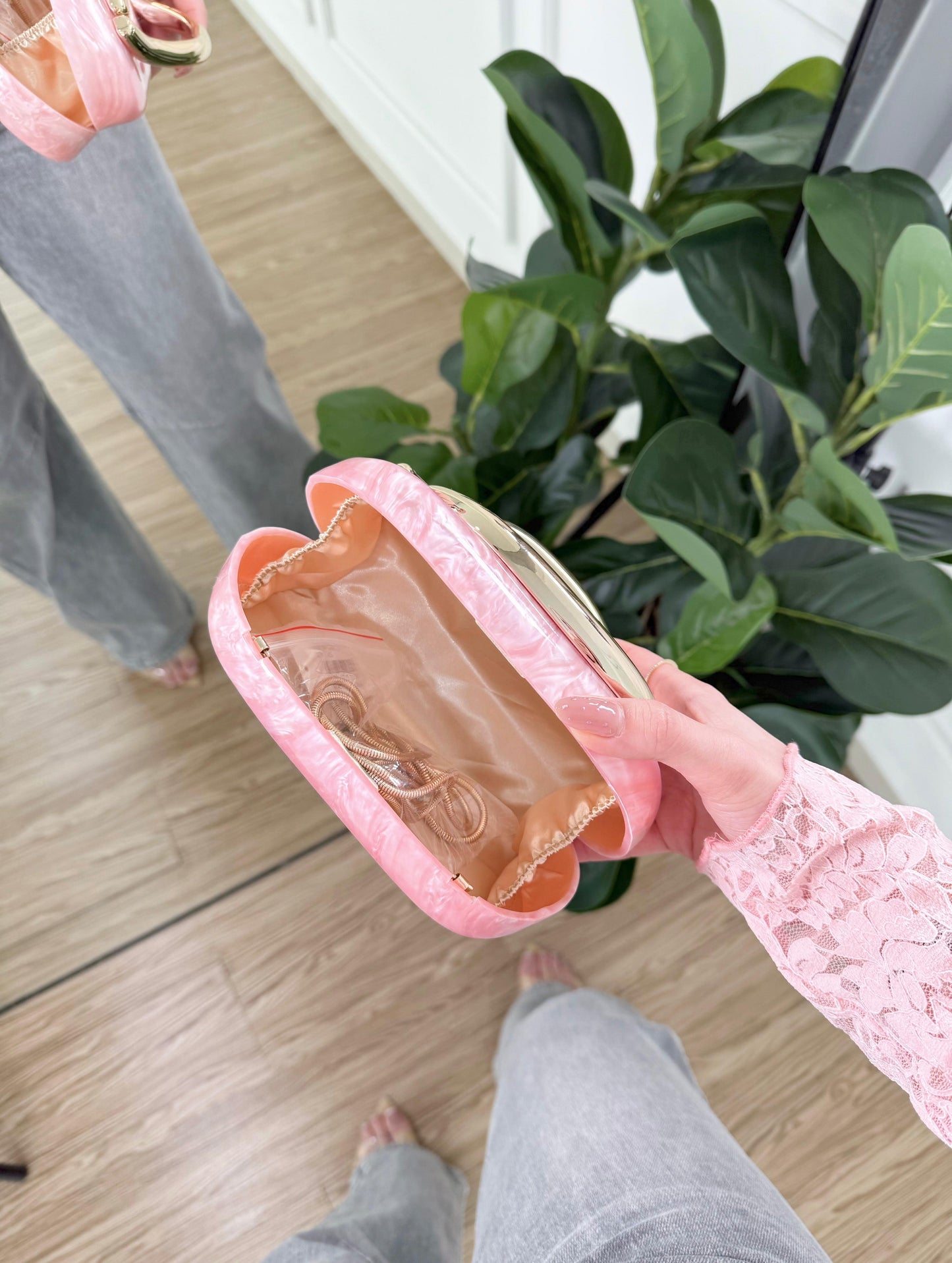 Bolsa Marble Pink