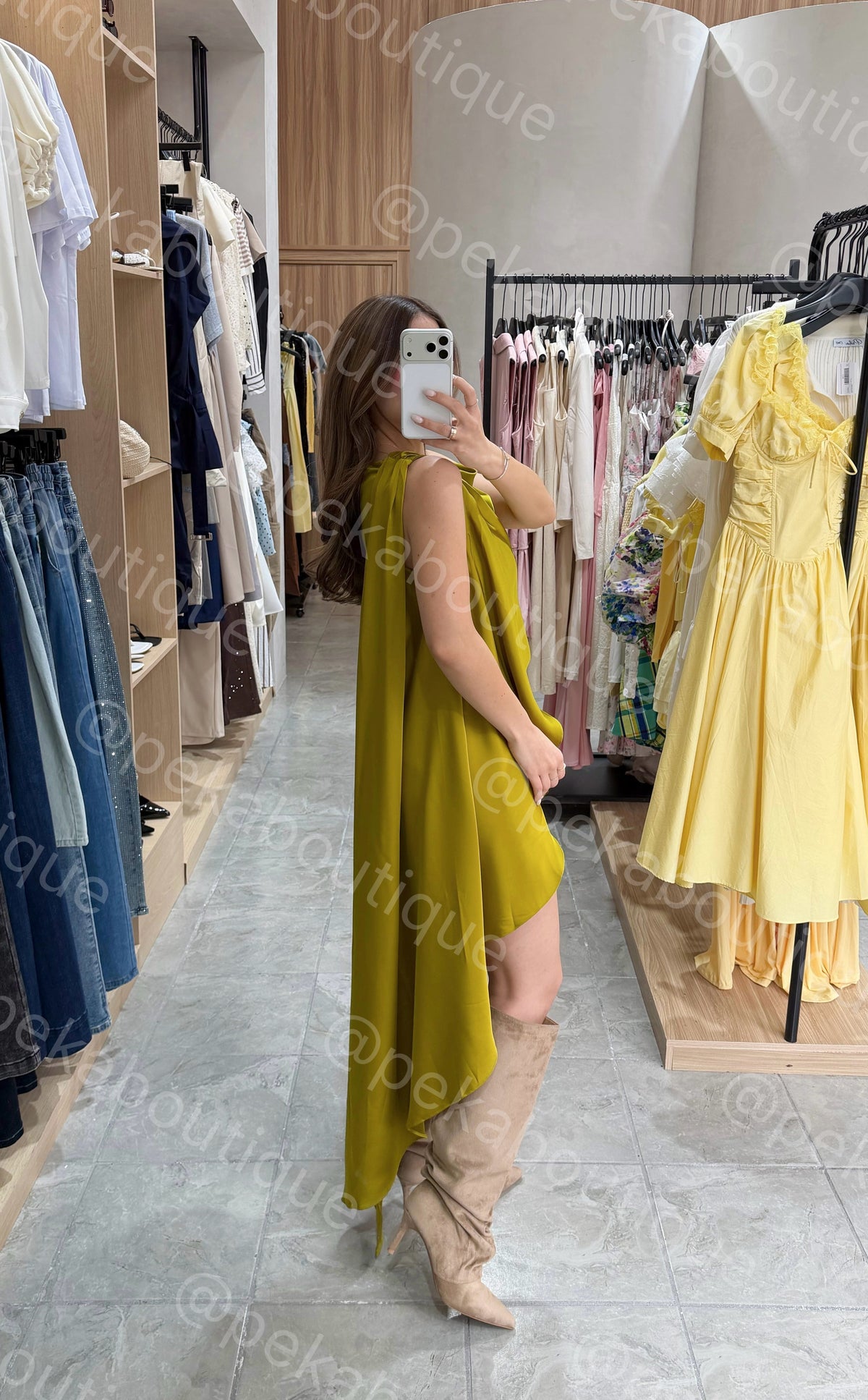 Vestido Veil Moss