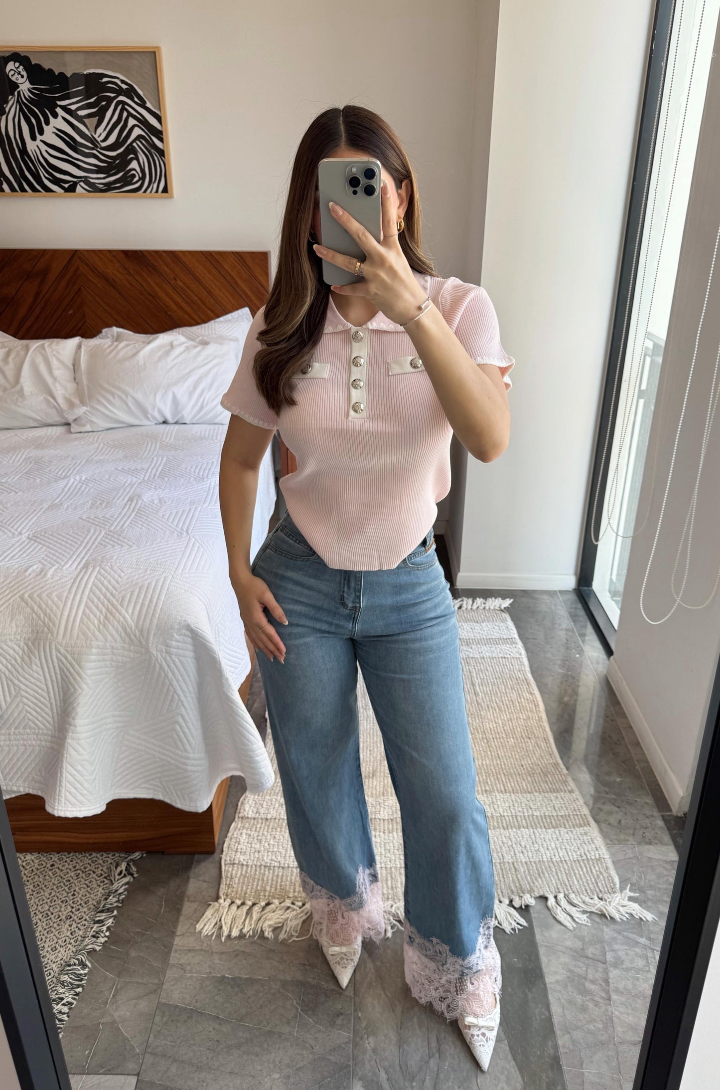 Blusa Misty Pink