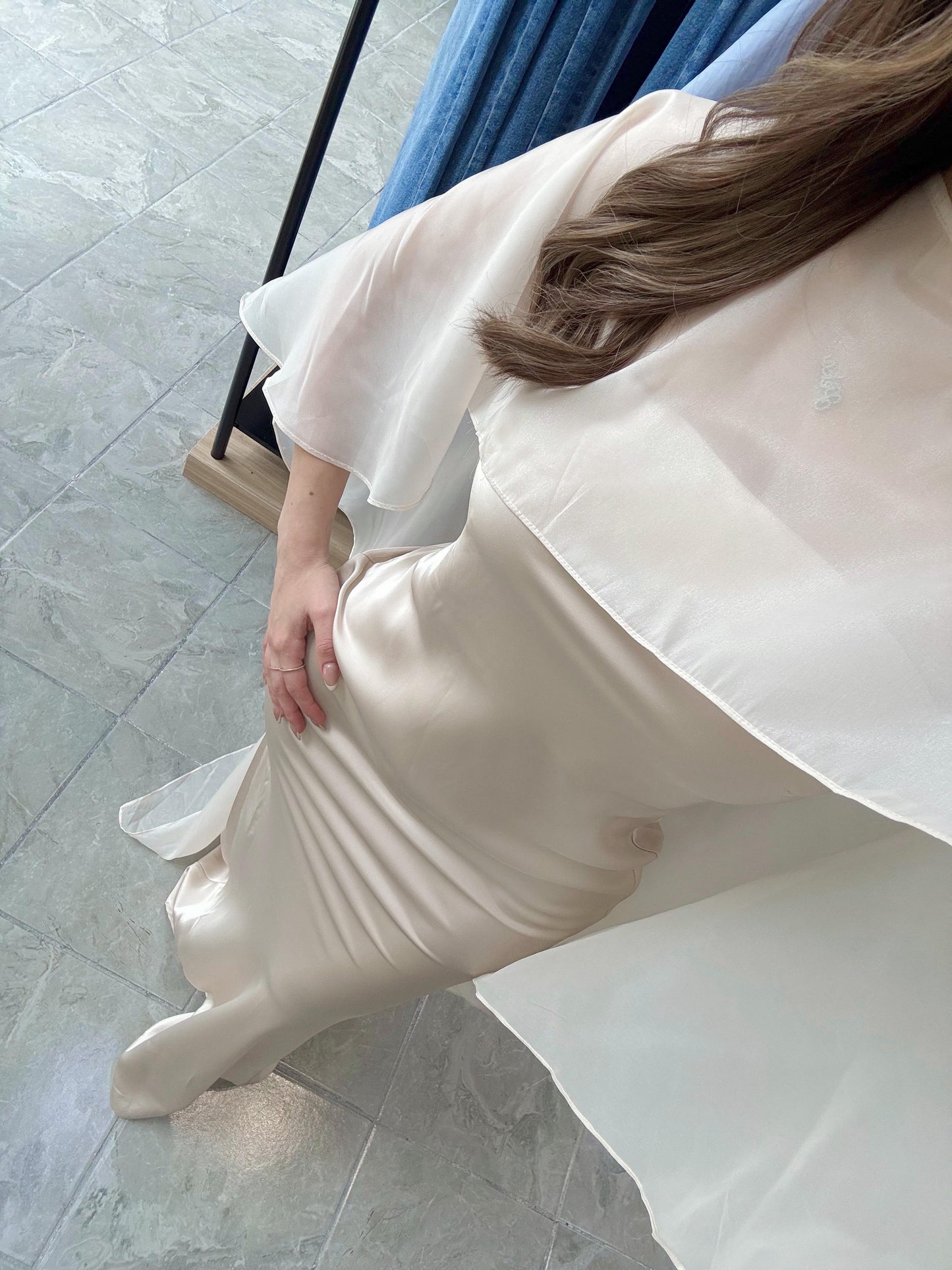 Vestido Majestic Champagne