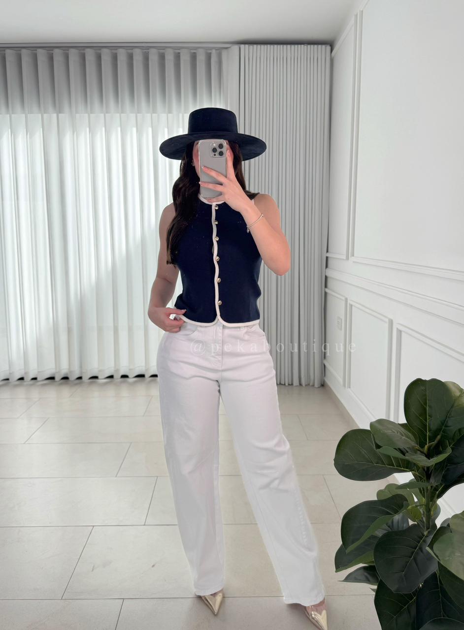Blusa Marine Navy