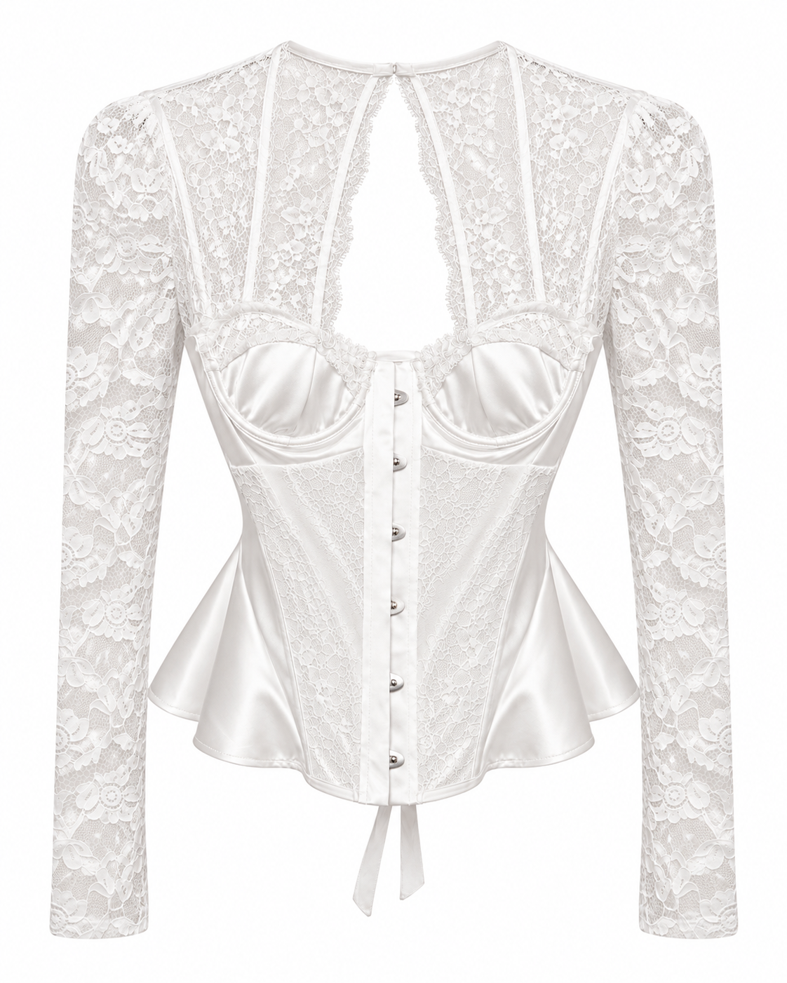 Corsette Gothic White