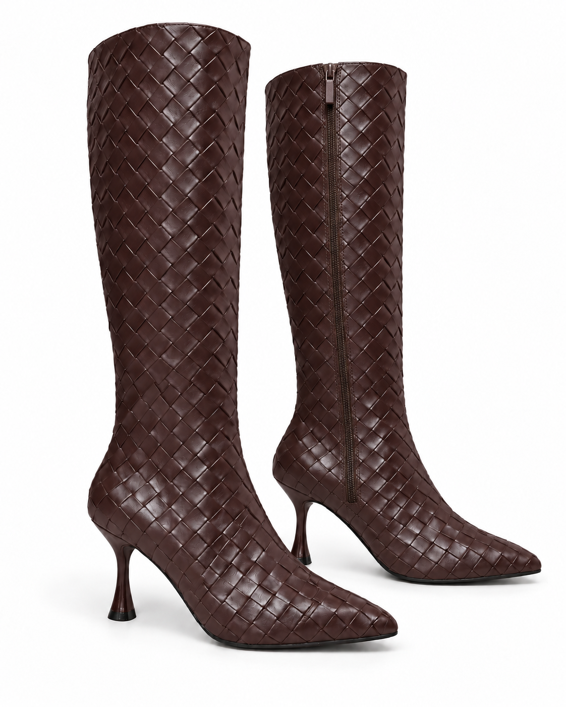 Botas Braided Brown
