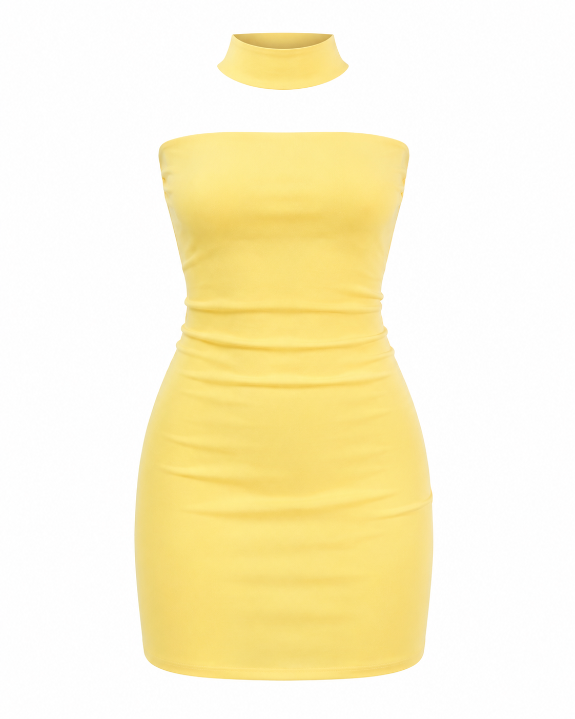 Vestido Chocker Yellow