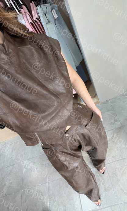 Conjunto Rust Brown