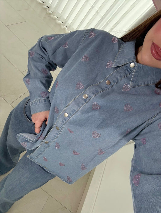 Chamarra Love Denim