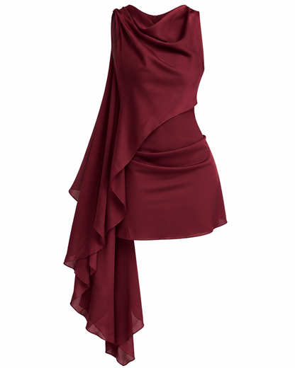 Vestido Veil Burgundy